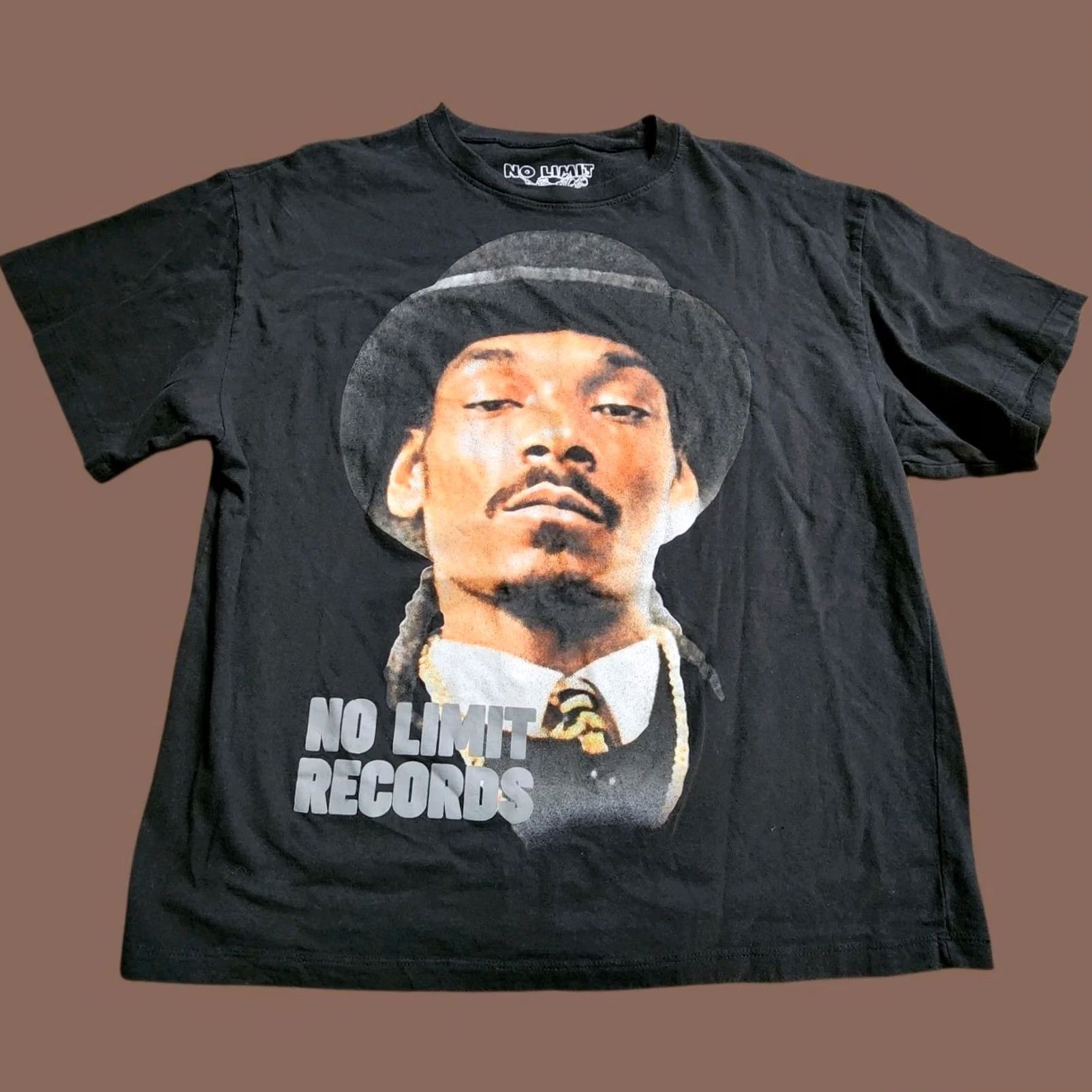 Vintage Snoop Dogg No Limit Records T Shirt Mens XS Black Graphic Print Crew Neck Short Sleeve Hip Hop Streetwear 2020s Vintage: No Size US XS / EU 42 / 0 - 2 Thumbnail