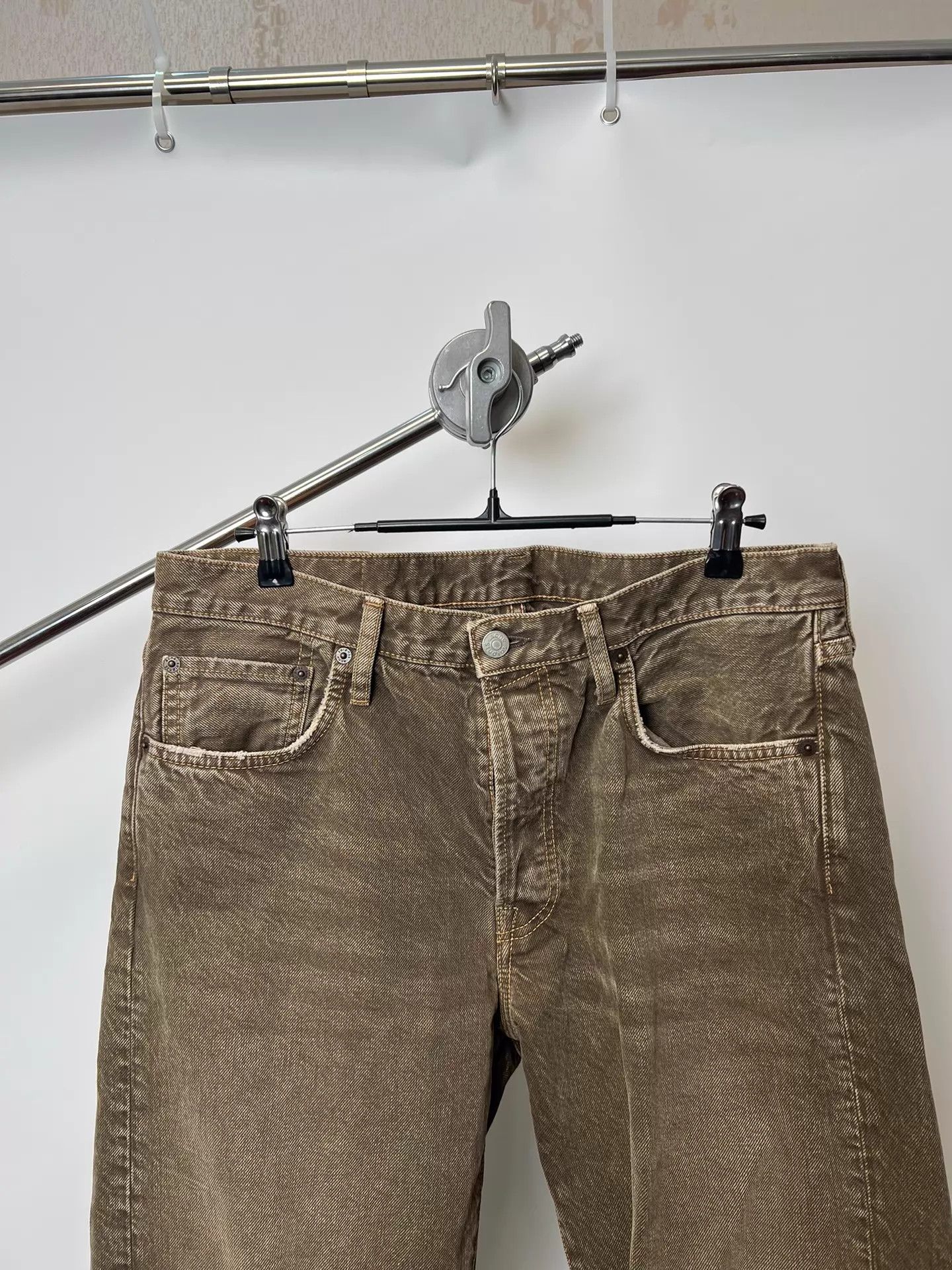 Acne Studios Acne Studios 1996 Dust Devil Washed Orange Jeans 32 Size US 32 / EU 48 - 3 Thumbnail