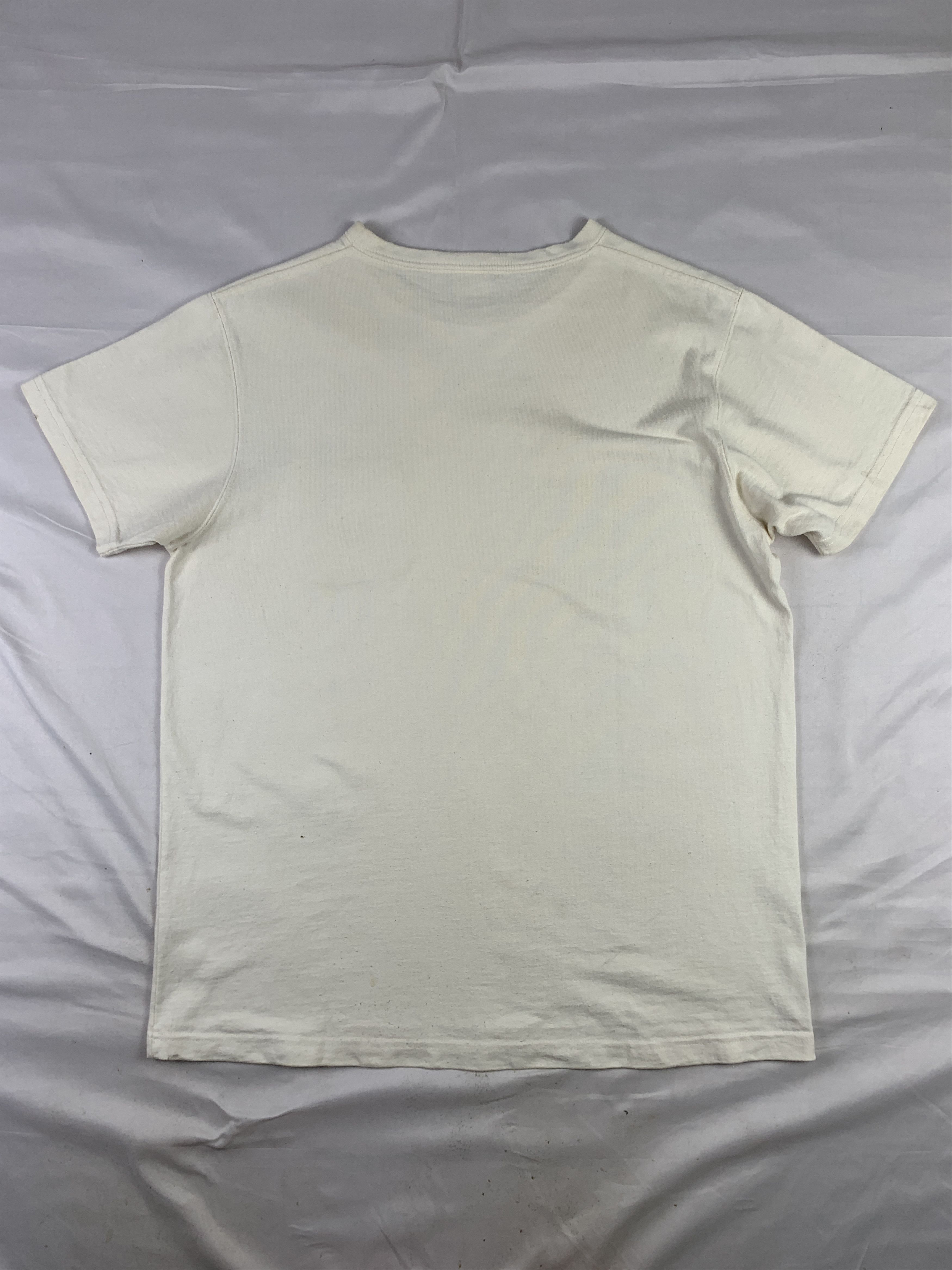 Camber 2000s Camber USA Off-white Blank Pocket Tee (M) Size US M / EU 48-50 / 2 - 2 Thumbnail