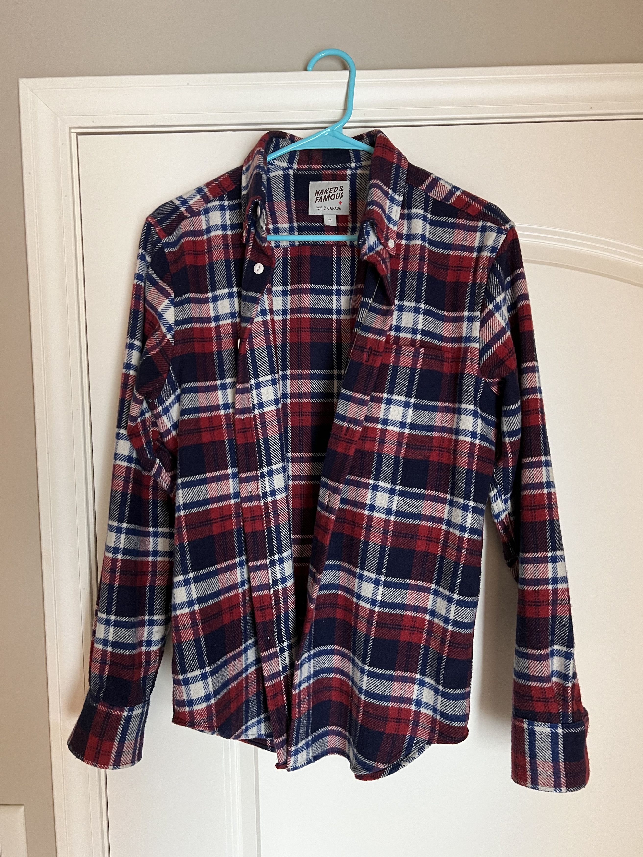 Naked & Famous Heavy Flannel Brushed Regular Shirt | Grailed