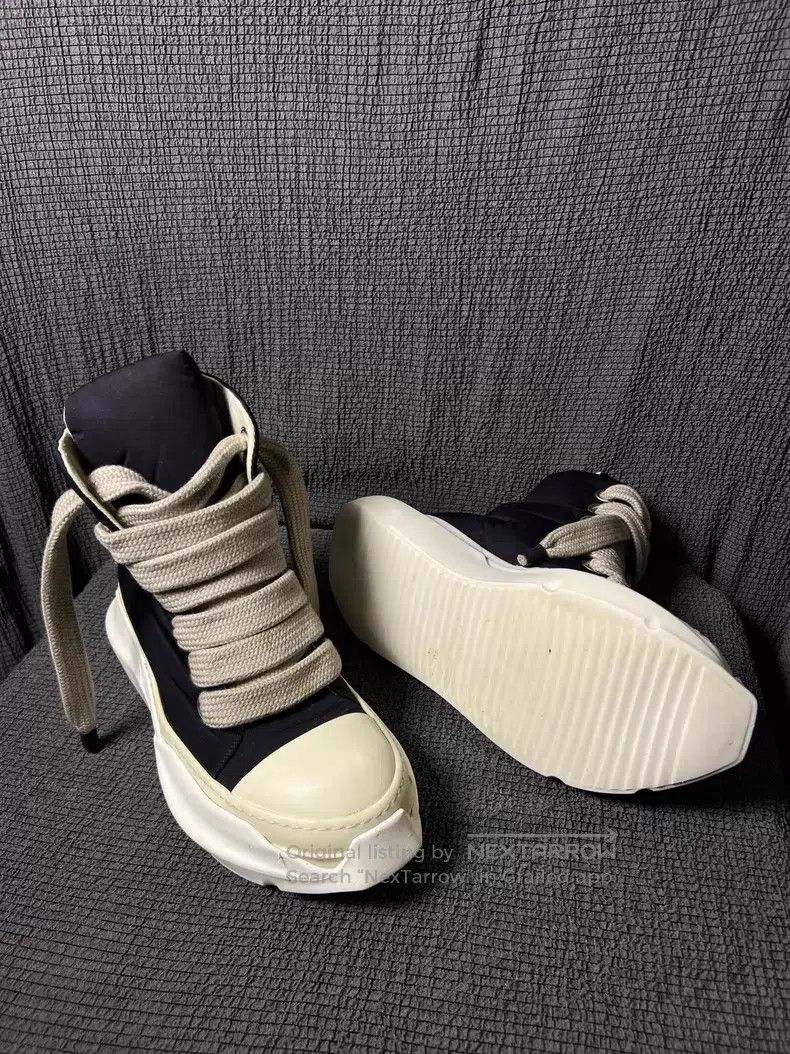 Rick Owens Rick Owens 24fw thick laces tank sole fat duck high-top sn Size US 10 / EU 43 - 4 Thumbnail