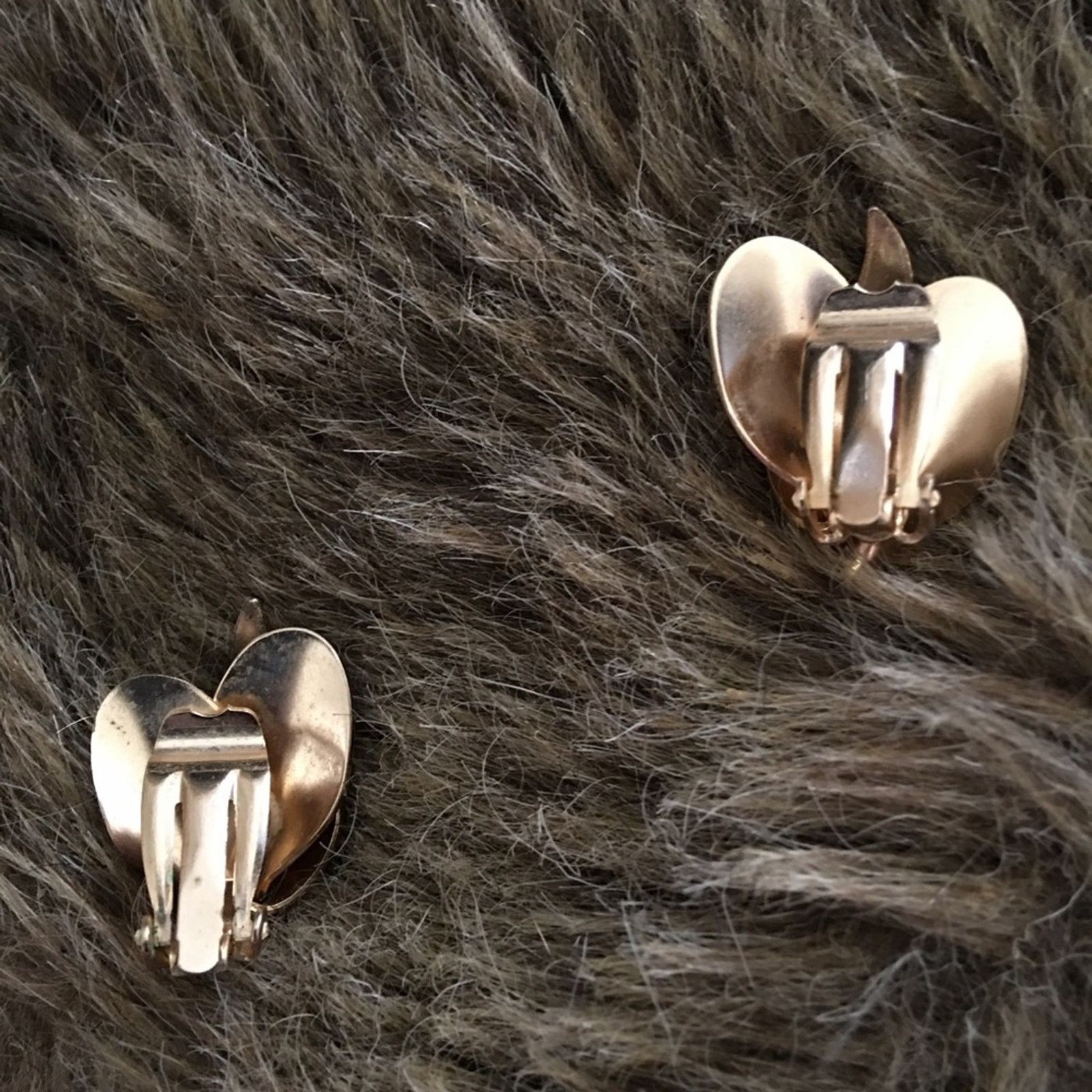 Vintage Vintage 70s gold tone floral style clip earrings Size ONE SIZE - 2 Thumbnail