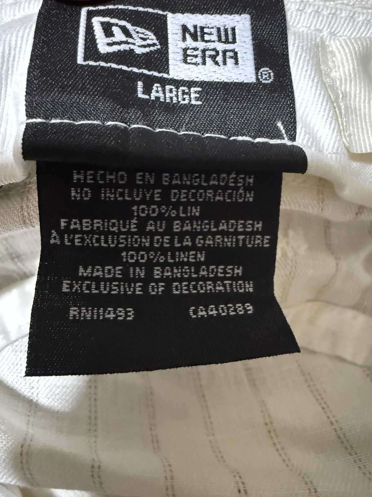 Aime Leon Dore Aime Leon Dore ALD / New Era Yankees Striped Linen Bucket Size ONE SIZE - 12 Thumbnail