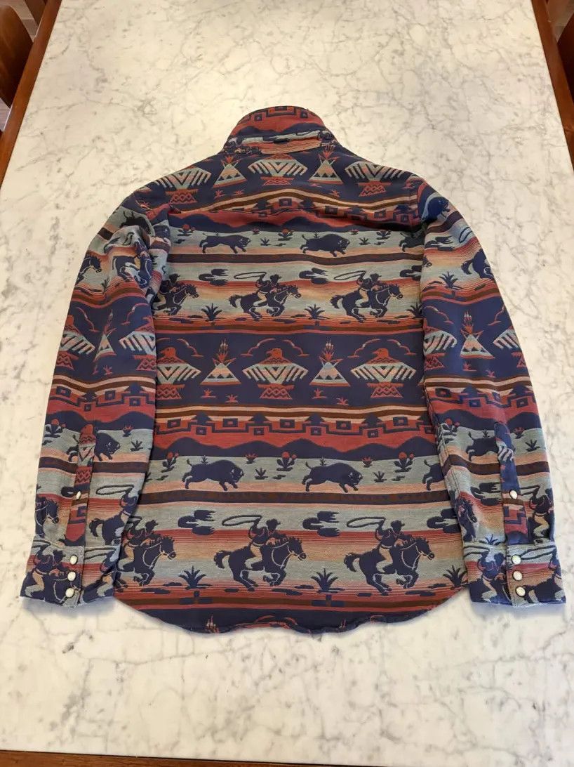 Ralph Lauren Ralph Lauren Southwestern Indian Aztec Western Rodeo Shirt Size US L / EU 52-54 / 3 - 4 Thumbnail