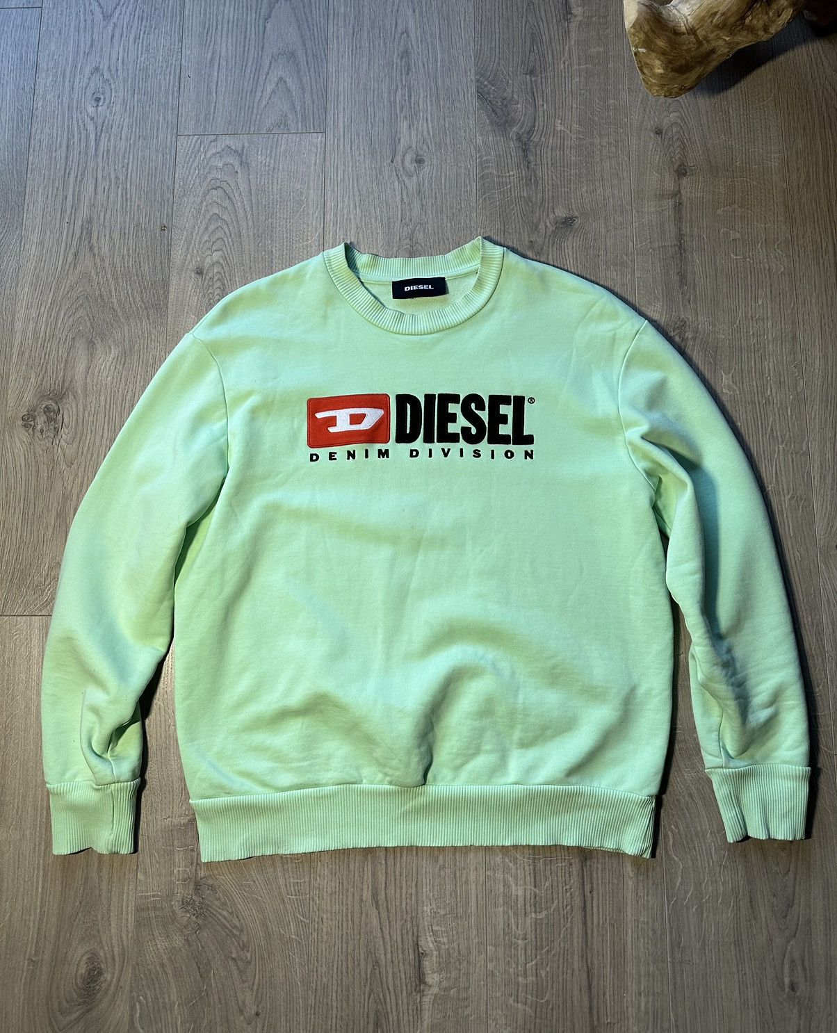 Diesel Diesel Vintage Denim Division Sweatshirt Avant Garde Size US L / EU 52-54 / 3 - 1 Thumbnail