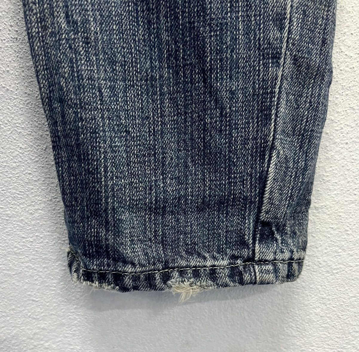 Vintage Vintage Cecil McBee Distressed Denim Overalls - Medium Size US 31 - 18 Thumbnail