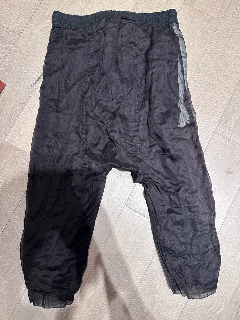 Rick Owens rick owens cropped pants in navy blue-2508 Size US 44 / EU 60 - 2 Thumbnail
