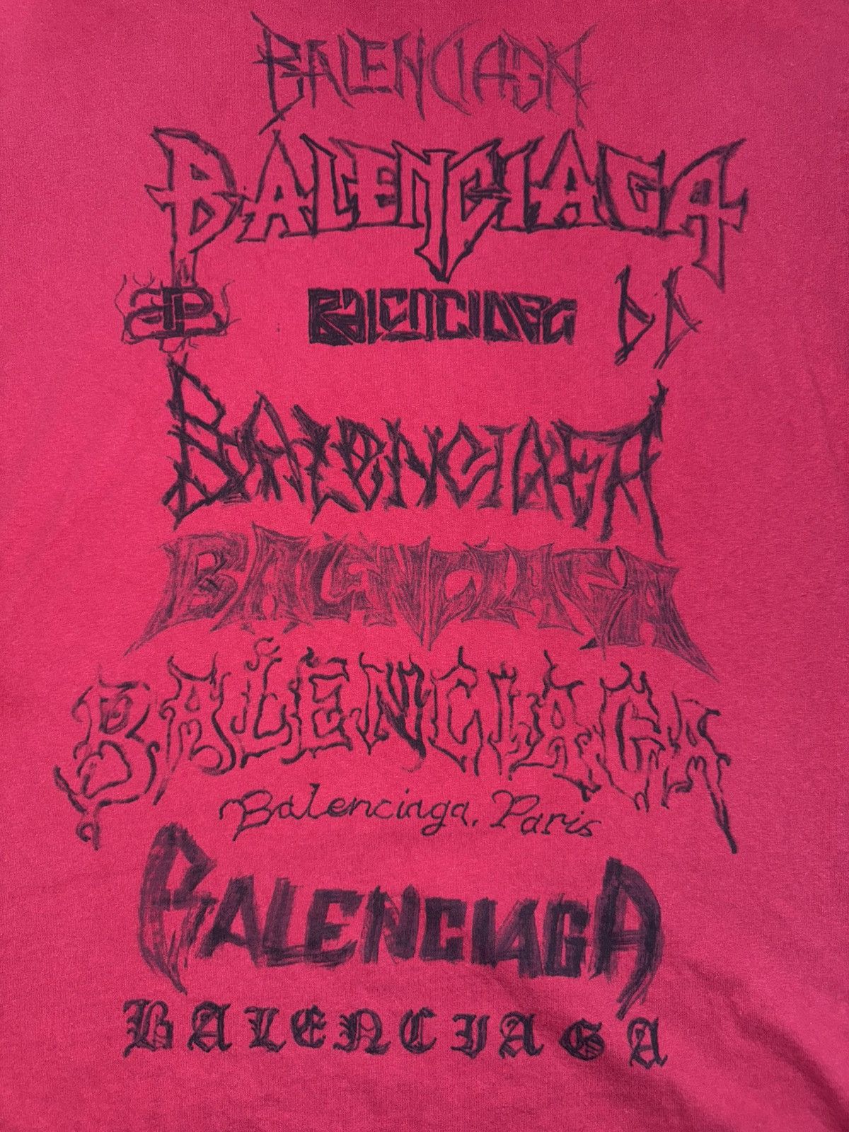 Balenciaga Balenciaga DIY Metal Large Fit T-Shirt Size US M / EU 48-50 / 2 - 3 Thumbnail