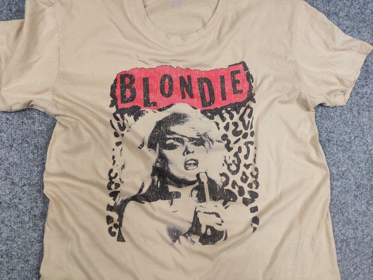 Other Vintage Blondie Hysteric Glamour Style Beige T shirt Y2K Size US M / EU 48-50 / 2 - 7 Thumbnail