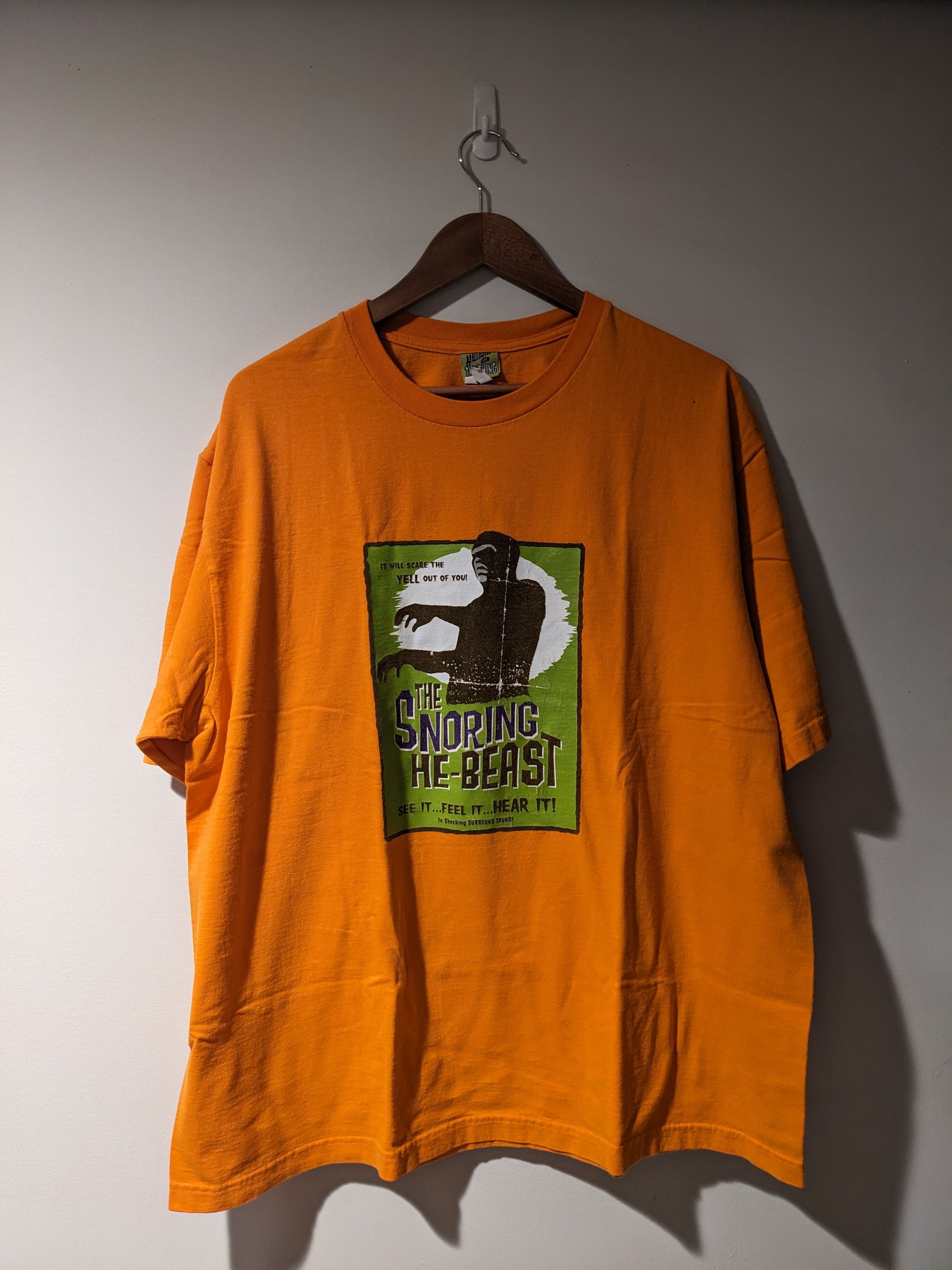 Expert Horror × Universal Studios × Vintage Vintage Y2K The Snoring He-Beast The Thing XX-Large T-Shirt Size US XXL / EU 58 / 5 - 1 Thumbnail