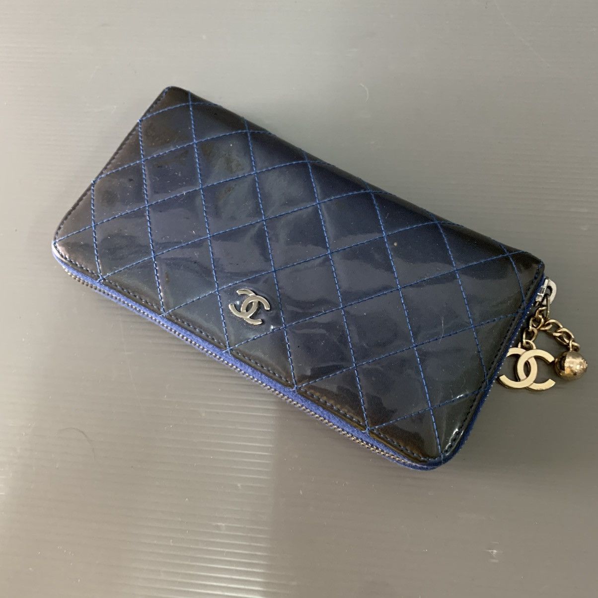 Chanel Chanel Patern Leather Long Wallet Size ONE SIZE - 2 Thumbnail