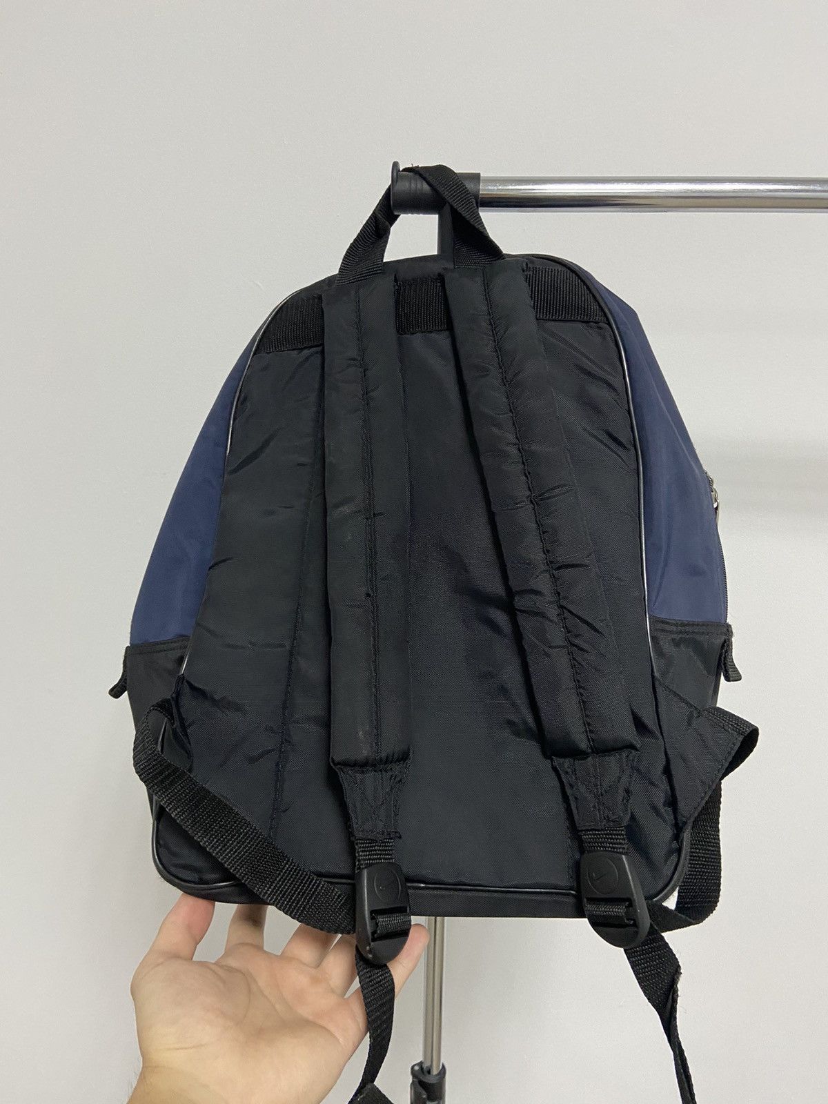 Nike Backpack Bag Vintage Big Swoosh Logo 55 90s Style