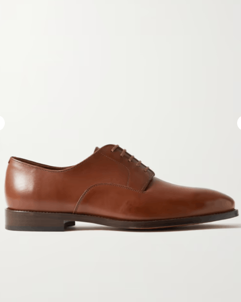 Paul Smith BNWT AW23 PAUL SMITH FES CHOCOLATE COW LEATHER SHOES 43.5 Size US 10.5 / EU 43-44 - 1 Thumbnail