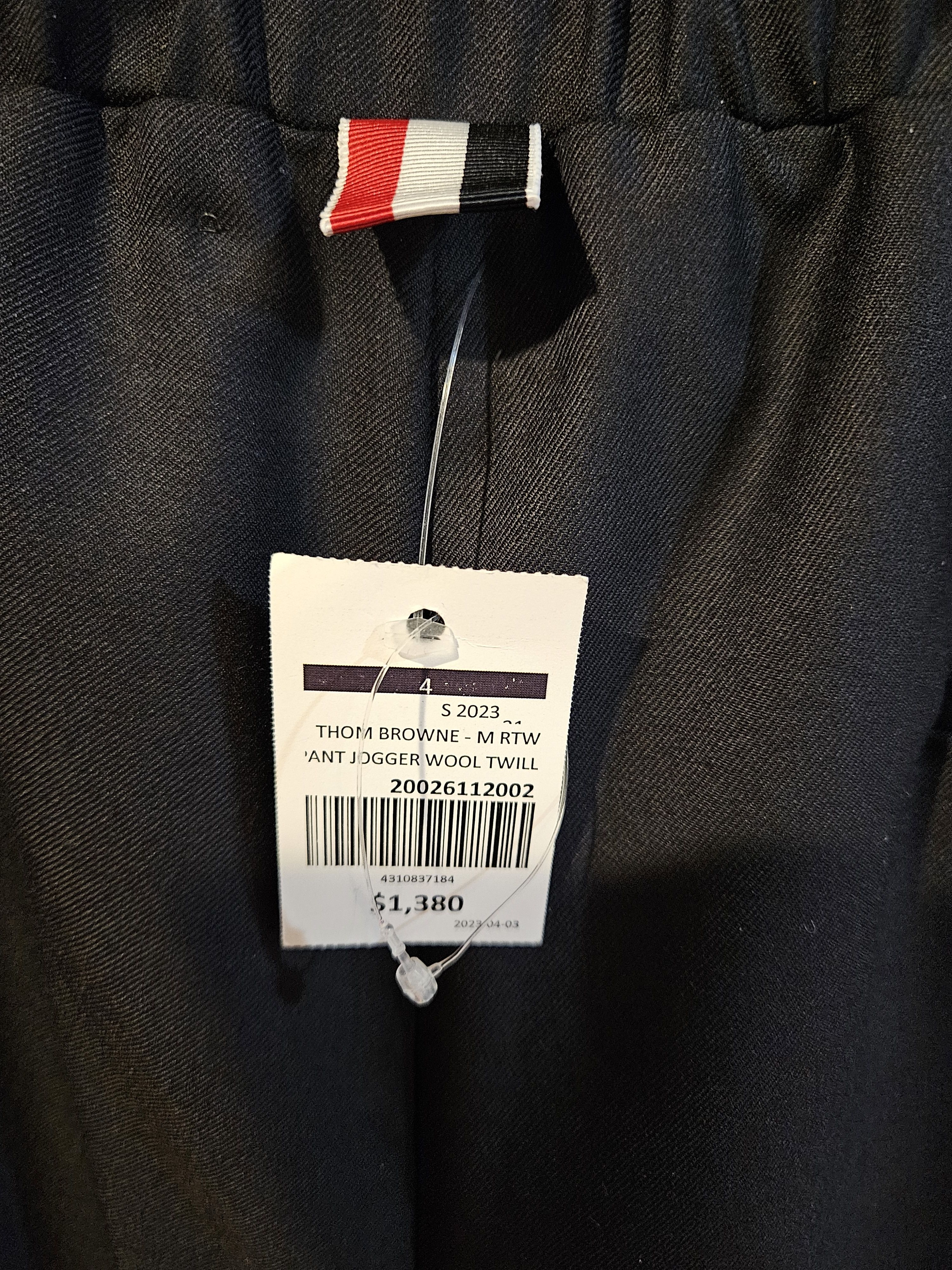 Thom Browne Super 120's Wool Twill Track Pants Size US 36 / EU 52 - 11 Thumbnail