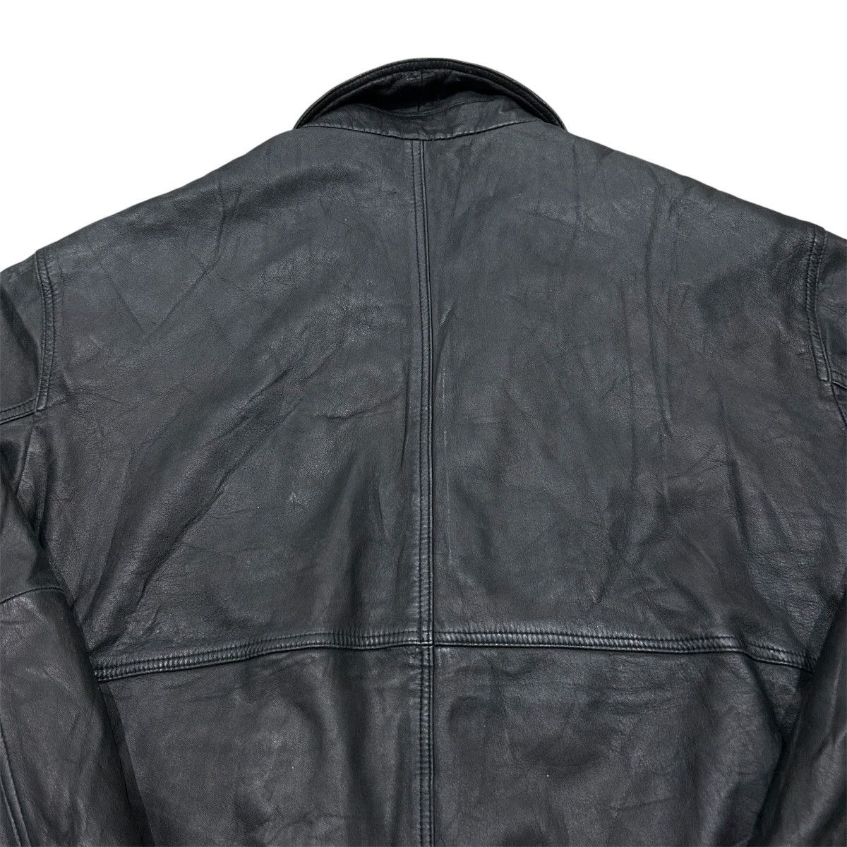 Burberry Vintage Burberry London Leather Jacket Size US M / EU 48-50 / 2 - 5 Thumbnail