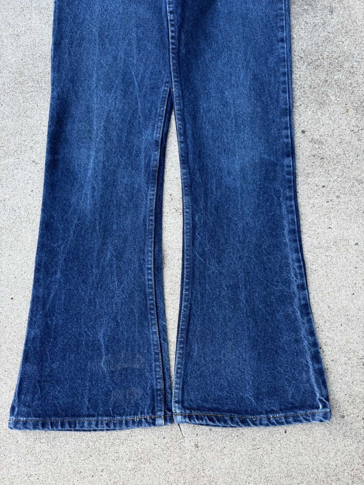Levi's × Vintage Vtg 80s Levi’s 646 Orange Tab Bellbottom Flare Jeans 29x30 Size US 29 - 3 Thumbnail