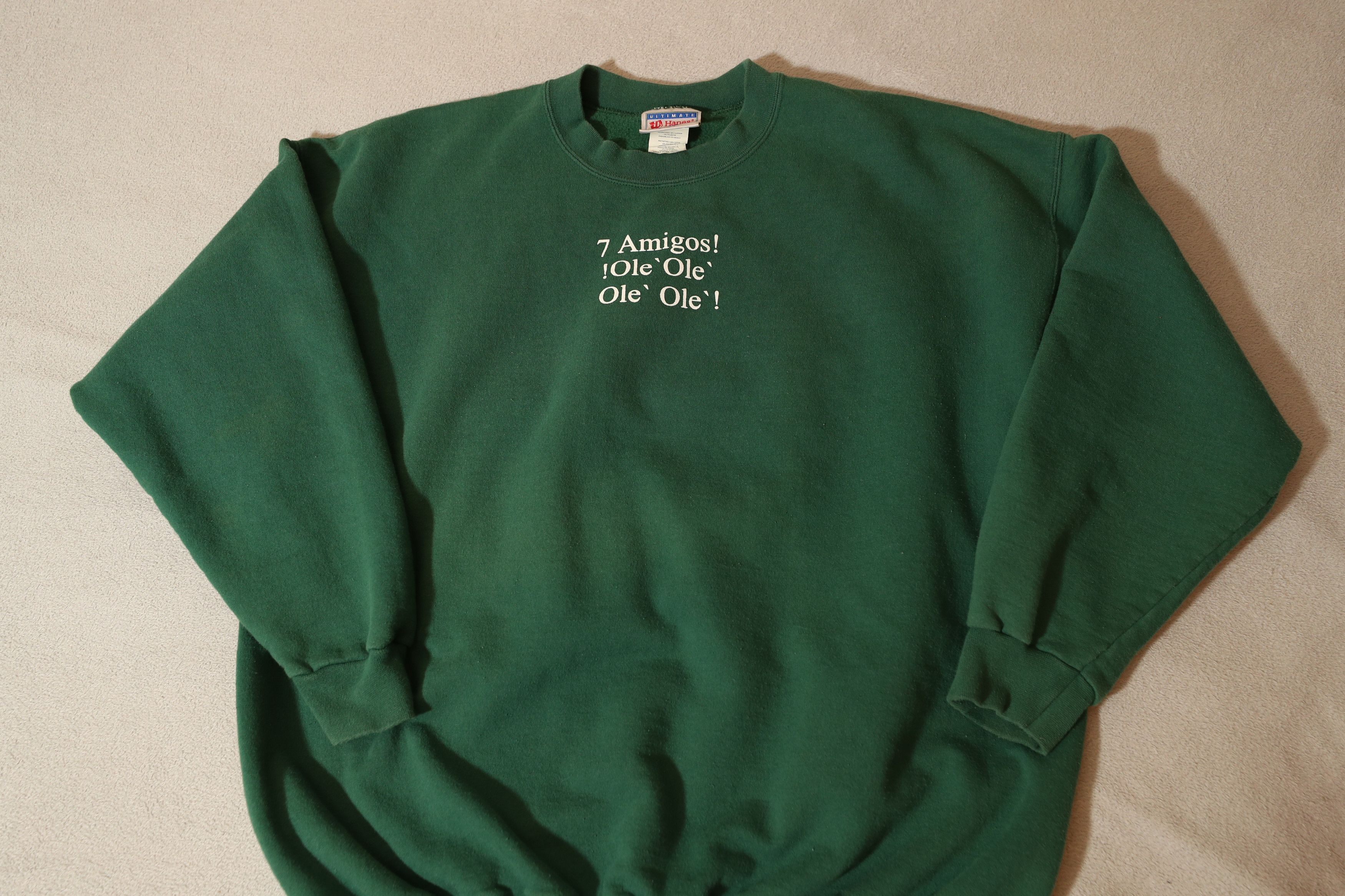 Hanes × Vintage 7 amigos ole ole ole Margaritaville Crewneck Sweatshirt (XL) Size US XL / EU 56 / 4 - 3 Thumbnail
