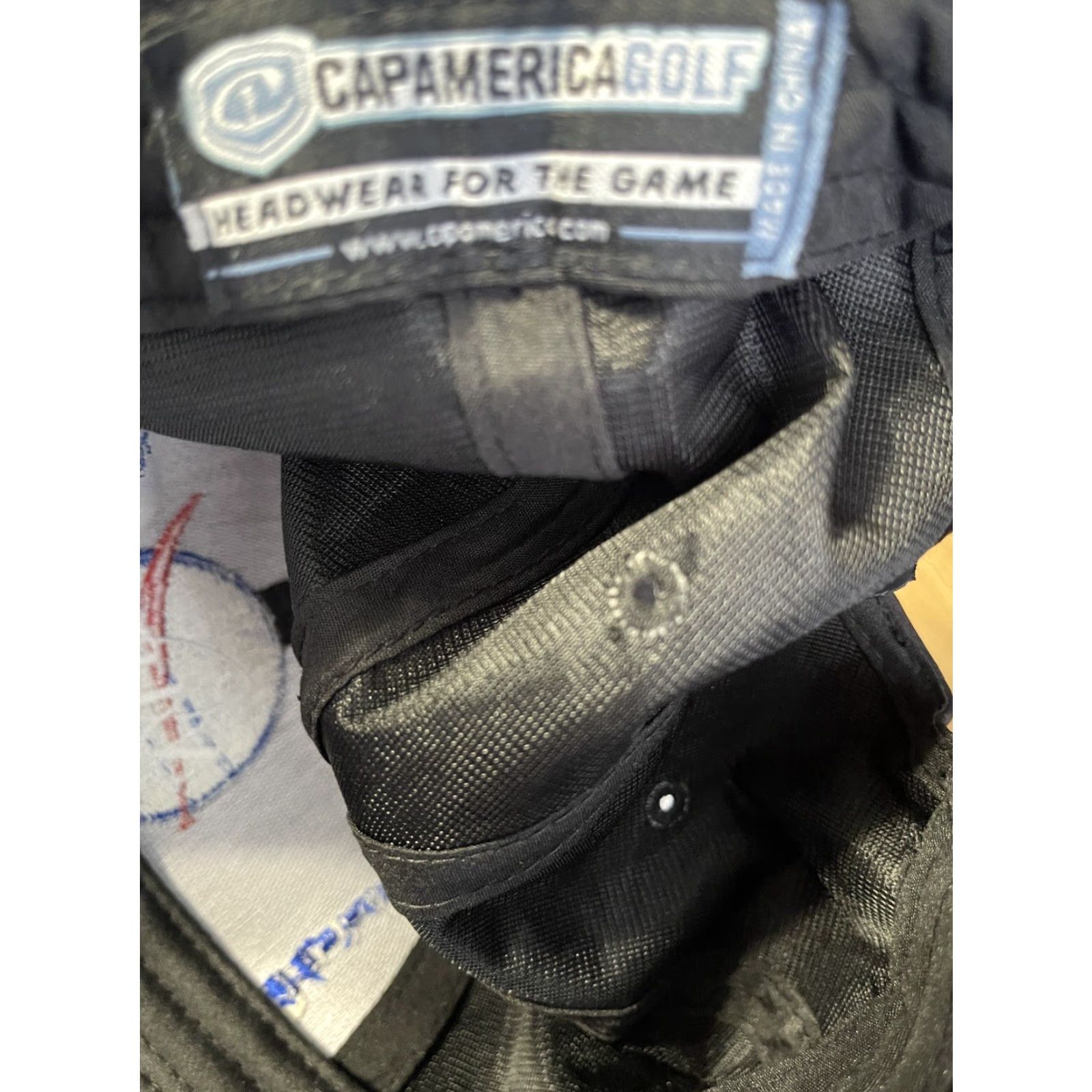 NASA NASA Embroidered Cap Hat Navy Cotton Cap America Golf Adjustable New with Tags Men Adjustable Black Cap America Logo Baseball Cap Size ONE SIZE - 3 Thumbnail