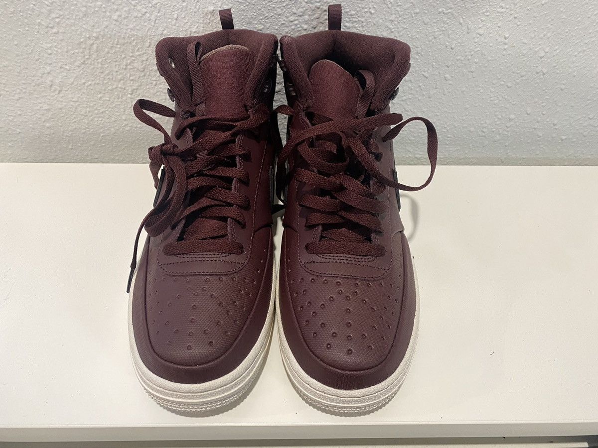 Nike Nike Court Vision Winter Burgundy Mid Top Sz 9 Dr7882-600 Size US 9.5 / EU 42-43 - 7 Thumbnail