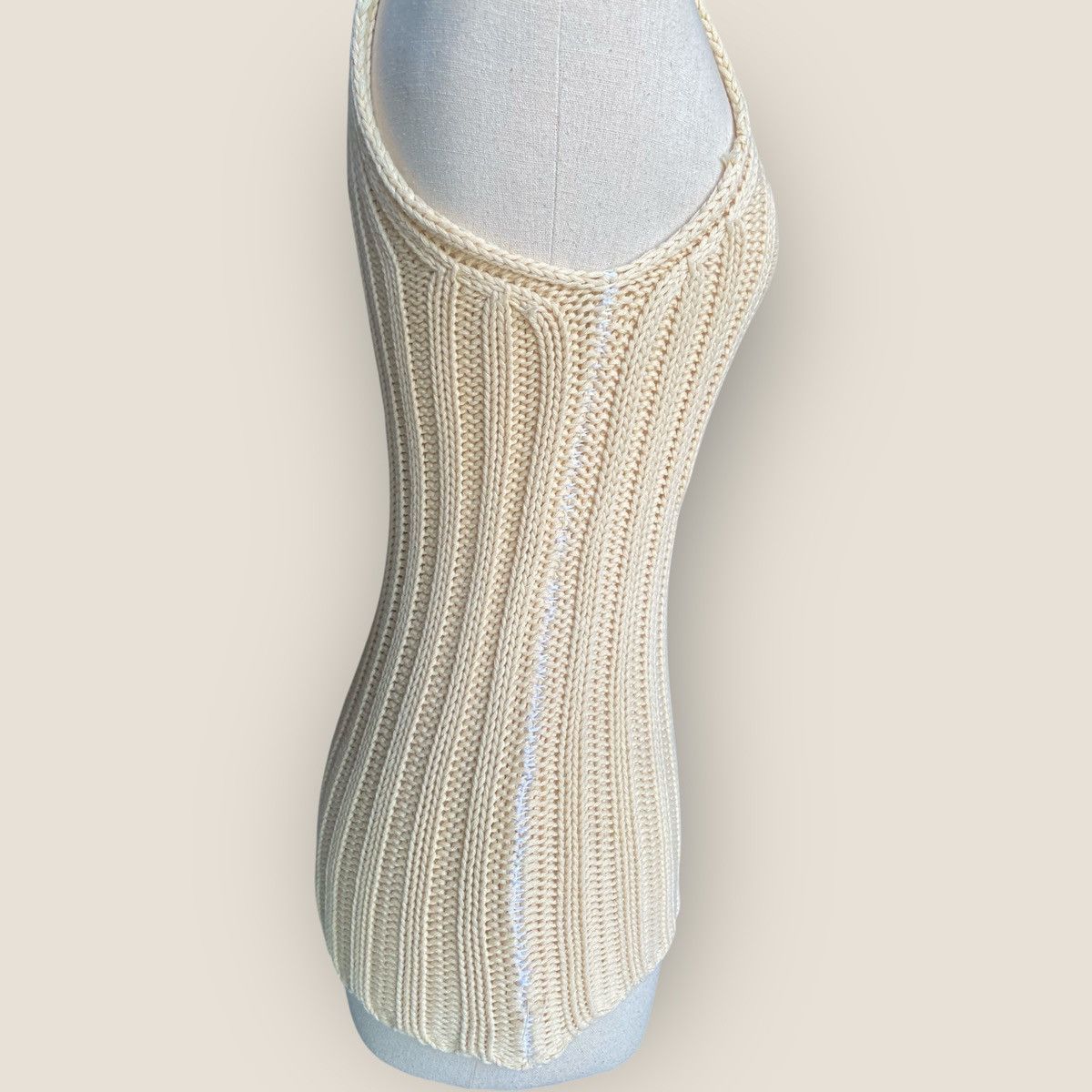 Maison Margiela archive MM6 SS06 Big Knit Tank Top Size M / US 6-8 / IT 42-44 - 3 Thumbnail