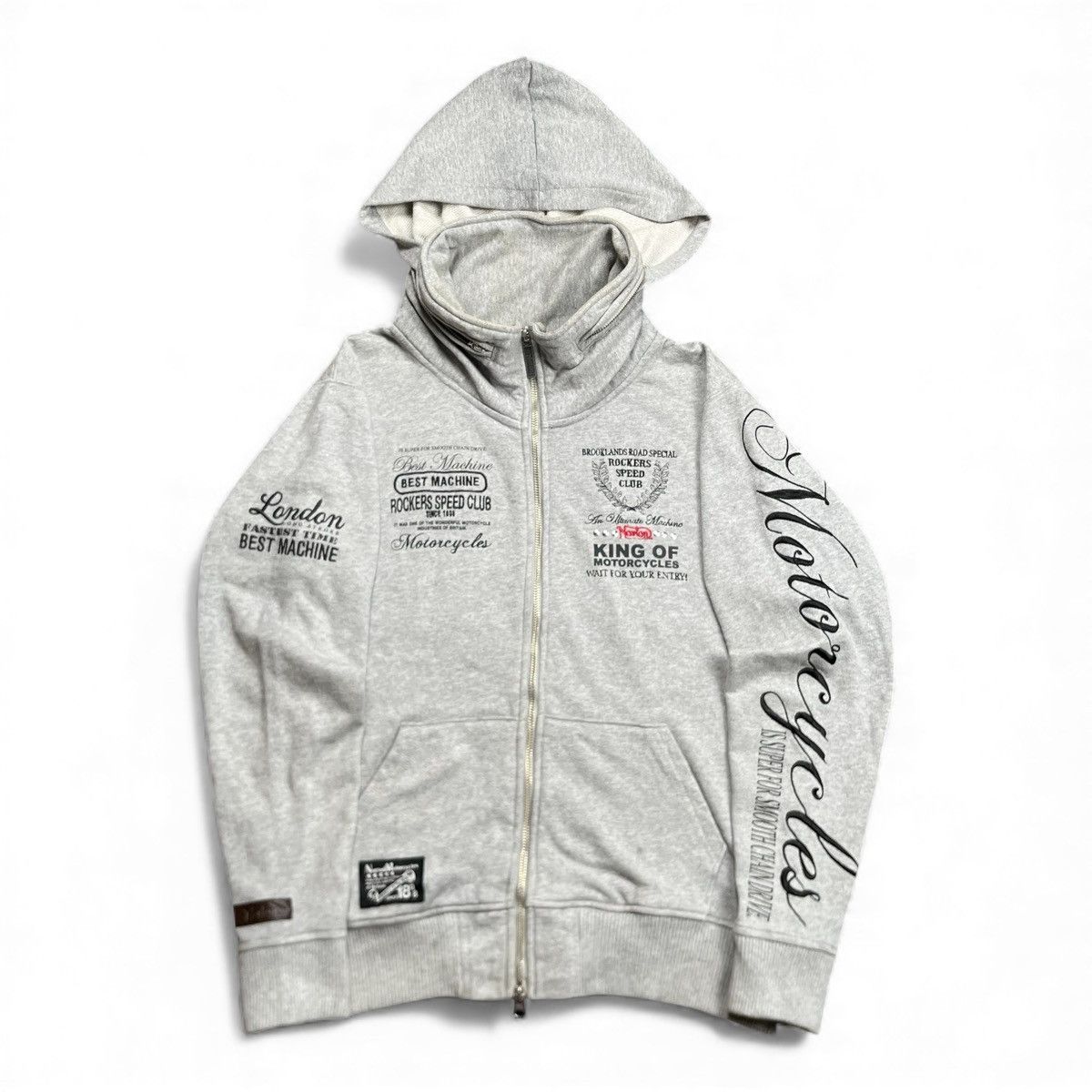 Norton Norton Bono Hoodie Double Zipper Embroiderry Size US M / EU 48-50 / 2 - 4 Thumbnail