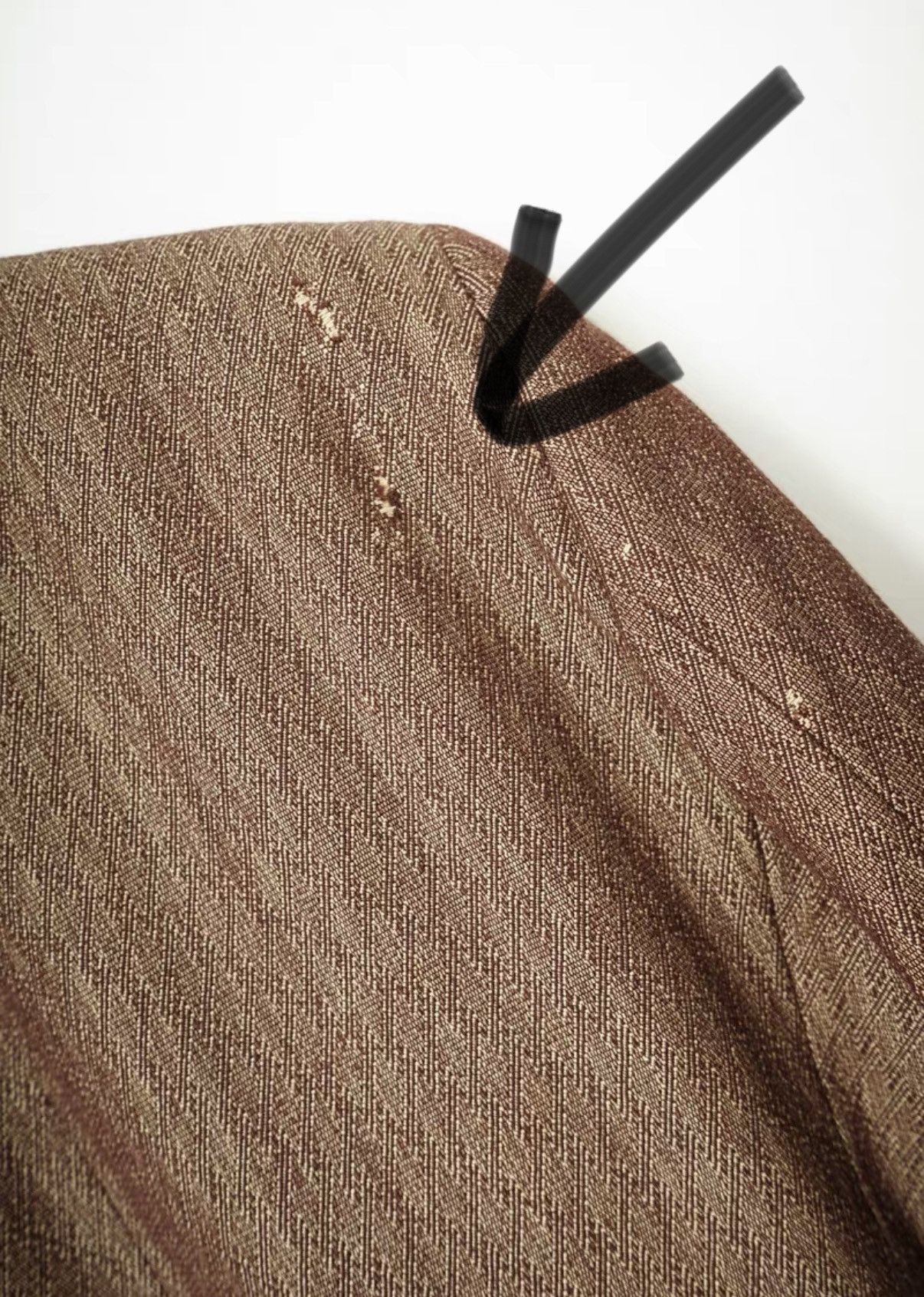 Ann Demeulemeester Ann Demeulemeester Wool Blend Twill Blazer Size US S / EU 44-46 / 1 - 8 Thumbnail