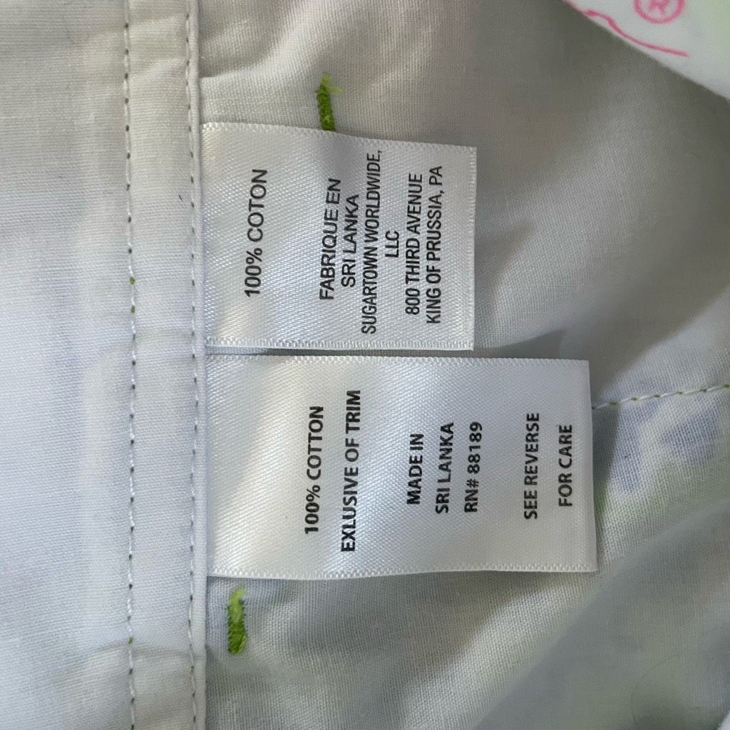 Lilly Pulitzer Lilly Pulitzer The Callahan in Limeade Biggest Fan Print Sho Size 27" / US 4 / IT 40 - 9 Thumbnail