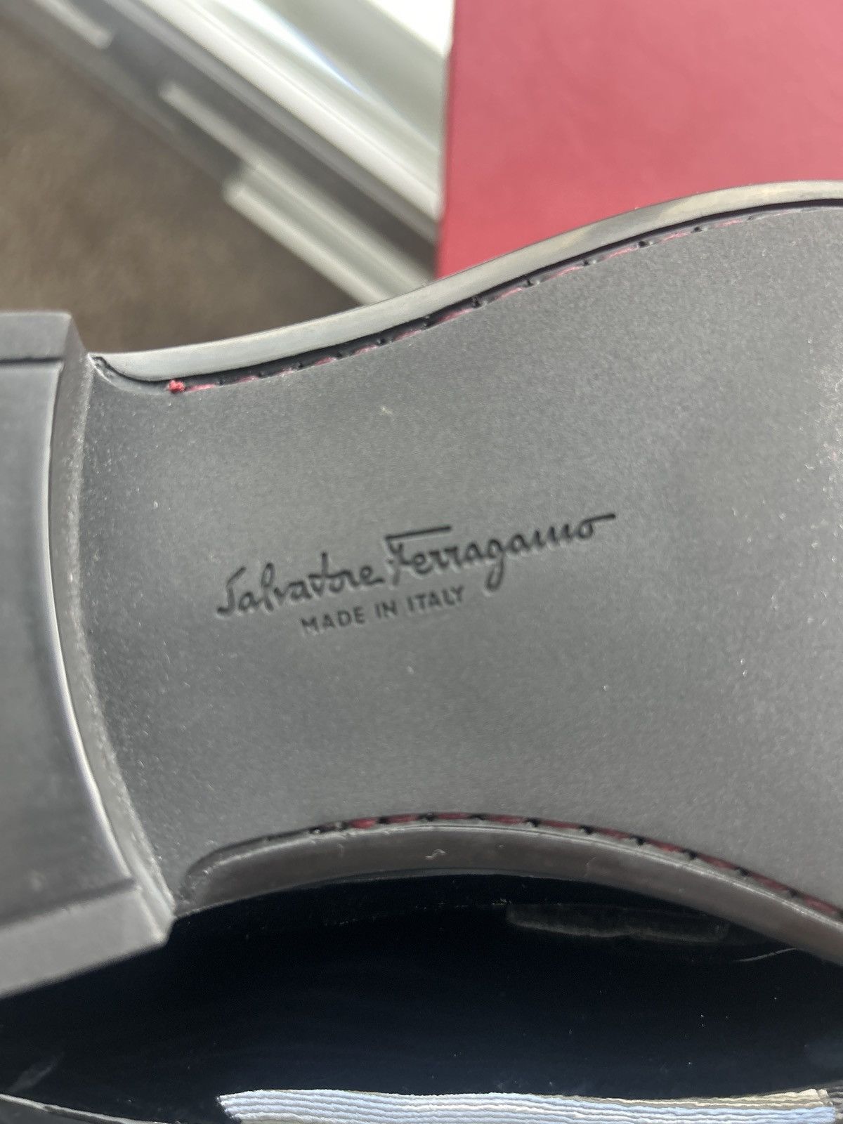 Salvatore Ferragamo Salvatore Ferragamo Grazioso 2 Patent Leather Loafers Size US 8 / EU 41 - 4 Thumbnail