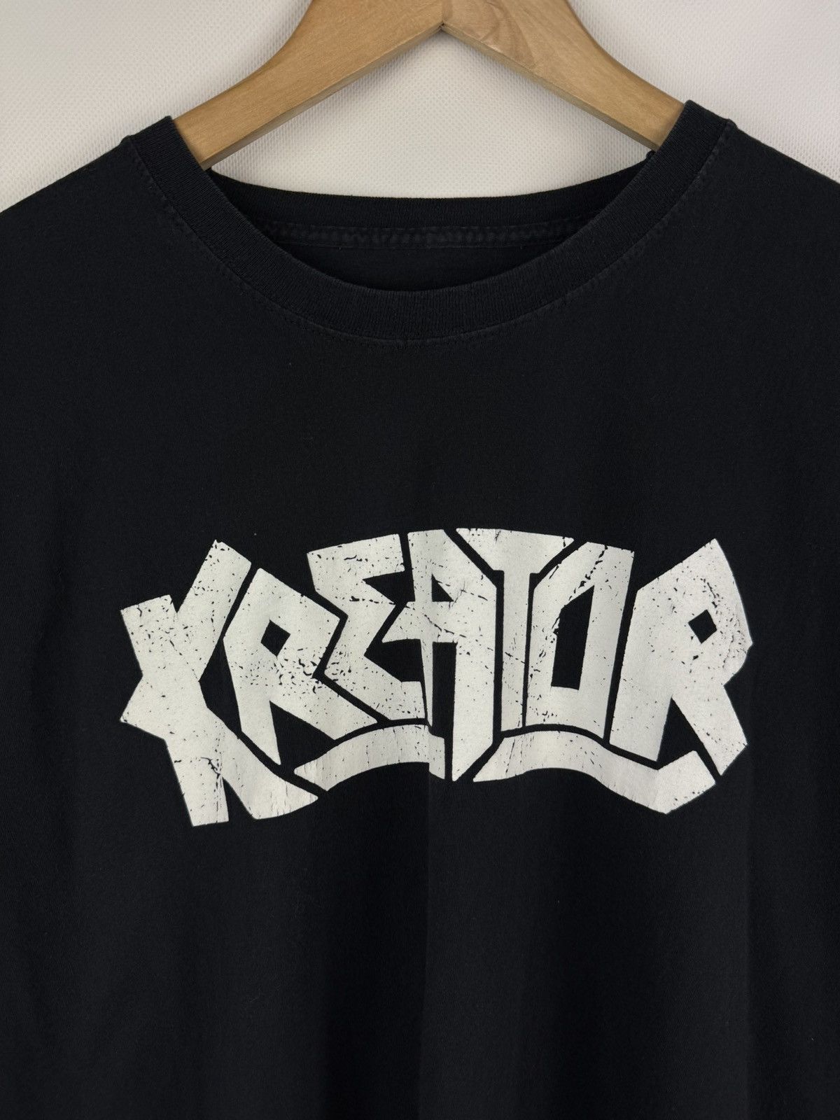 Band Tees Kreator Satan Is Real Men’s Short Sleeve Band Promo T Shirt Size US XL / EU 56 / 4 - 8 Thumbnail