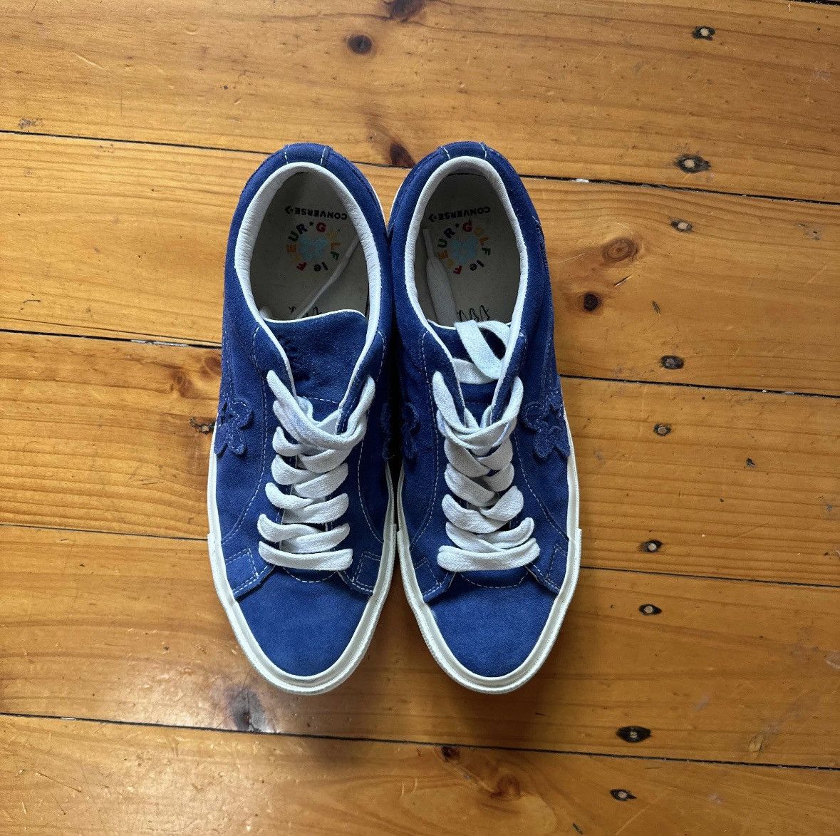 Golf le Fleur Converse one star Ox Golf Le Fleur Mono (Blue) Size US 9 / EU 42 - 3 Thumbnail