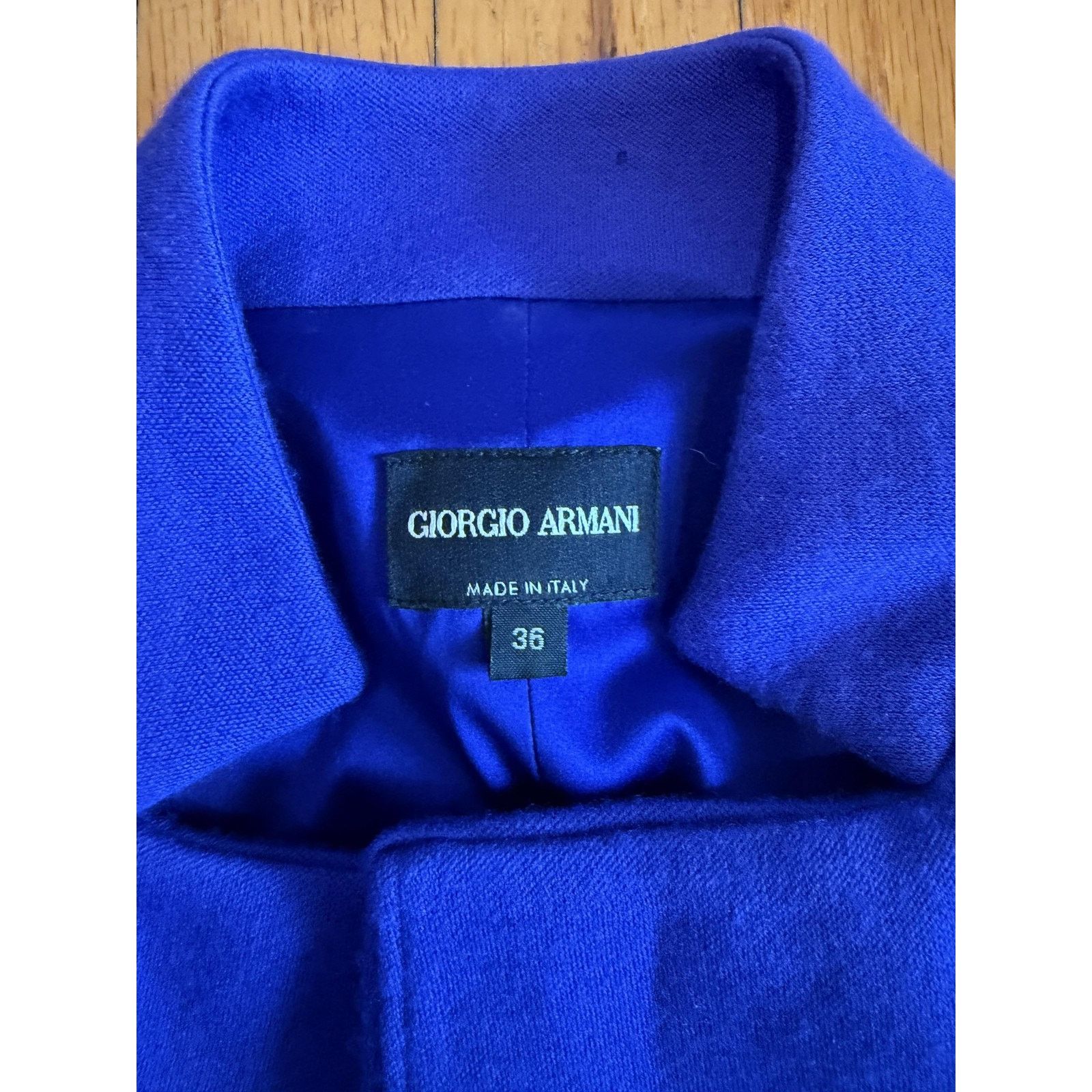 Giorgio Armani Giorgio Armani Womens Cashmere Tailored Blazer sz 36 Size XS / US 0-2 / IT 36-38 - 2 Thumbnail