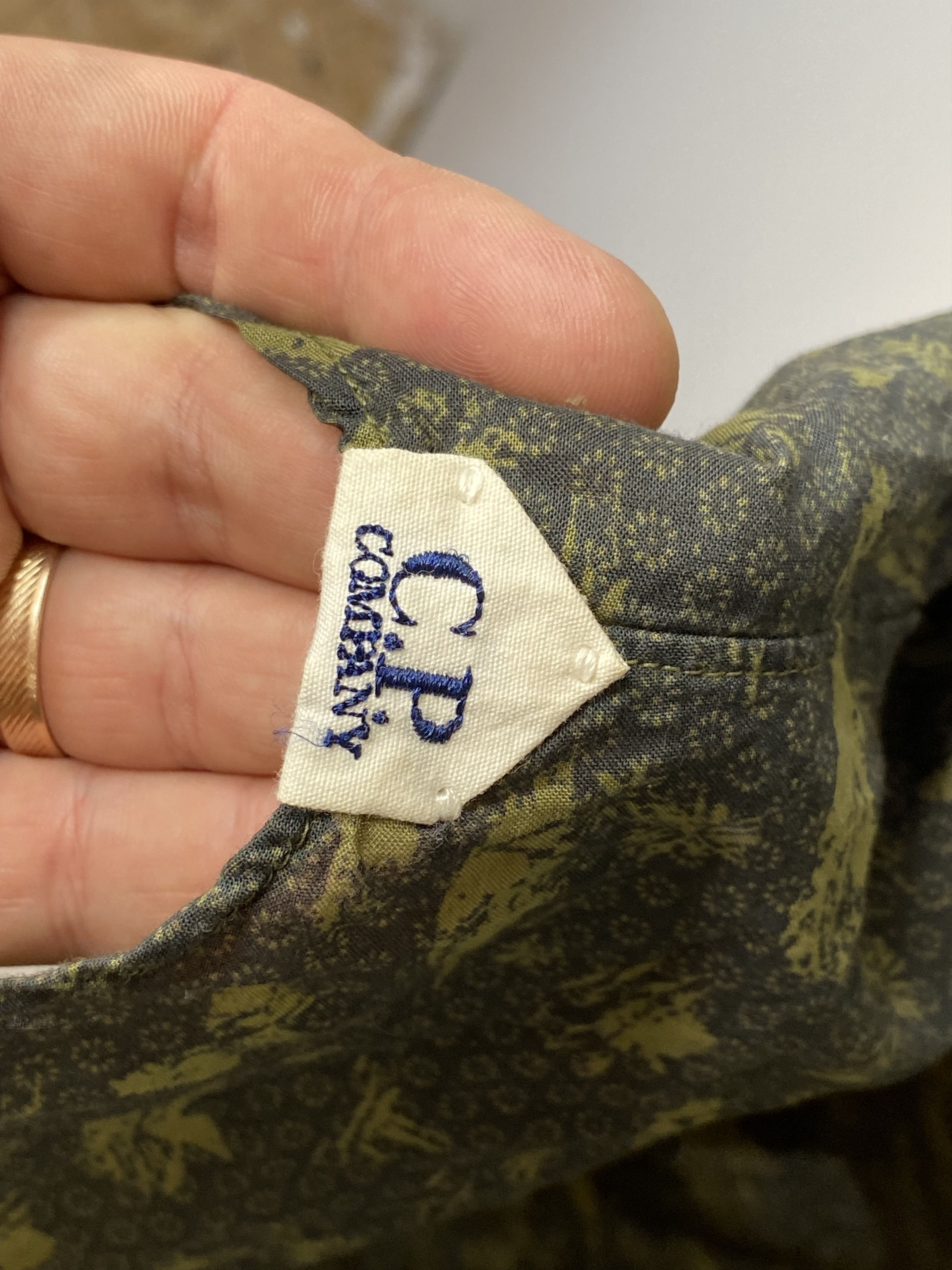 C.P. Company C.P. COMPANY BUTTON SHIRT SHORT SLEEVE BUTTON UP SIZE XL Size US XL / EU 56 / 4 - 3 Thumbnail