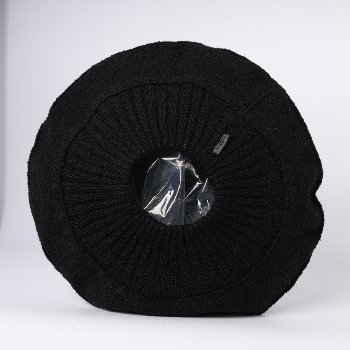 OSKA Oska Wool Black Hat Beret Size ONE SIZE - 3 Thumbnail