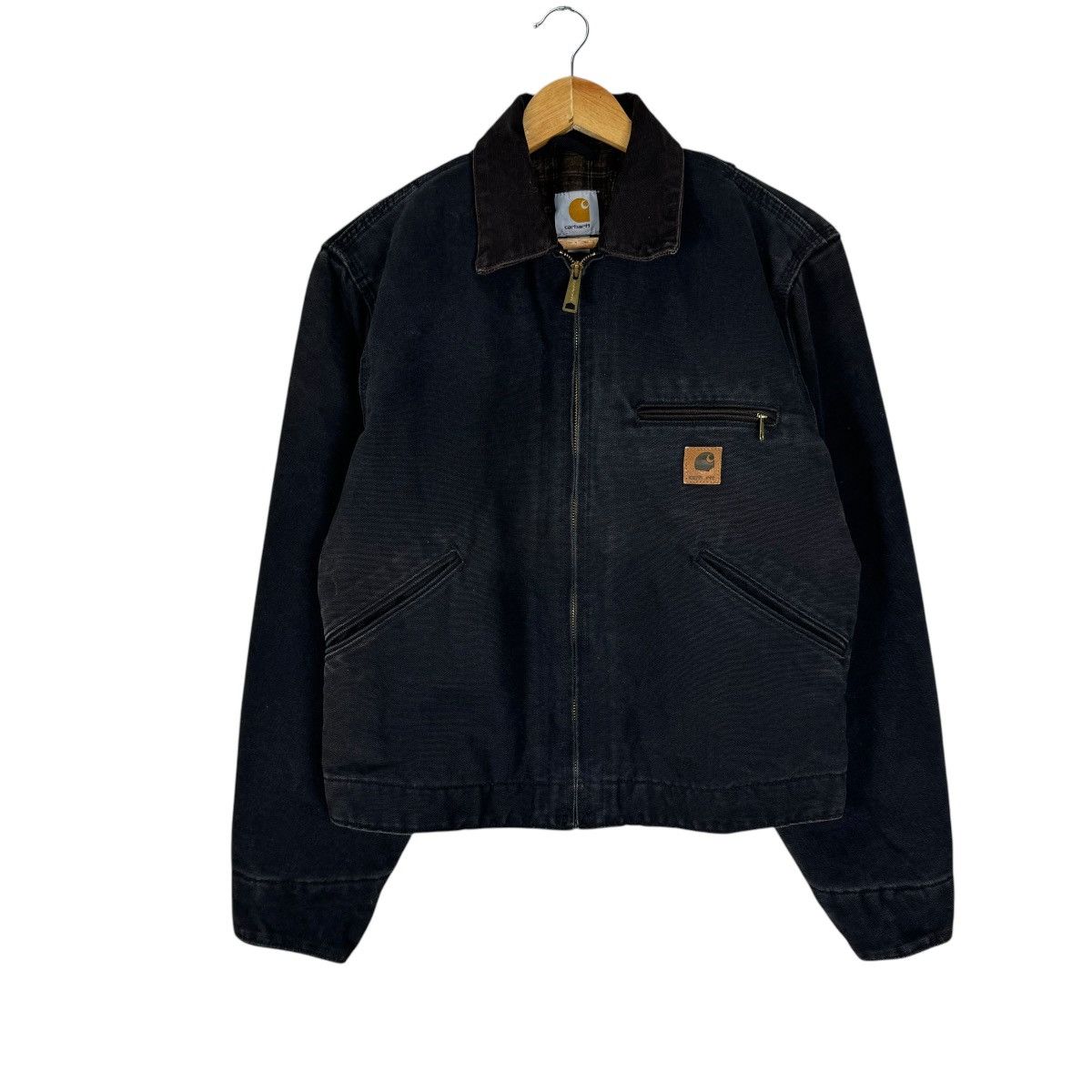 Carhartt ☀️CARHARTT DETROIT WORKWEAR BUTTON JACKET Size US S / EU 44-46 / 1 - 2 Thumbnail