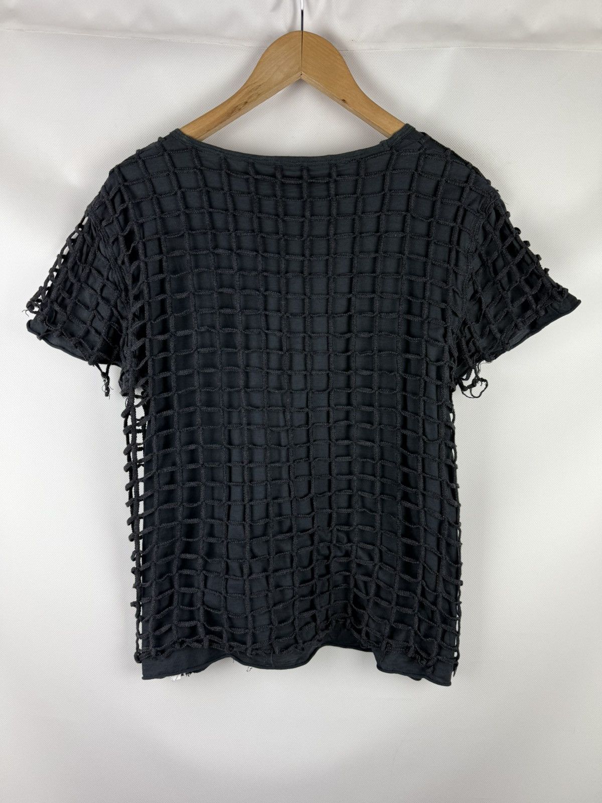 Dolce & Gabbana Dolce & Gabbana SS12 Runaway Sniper Grid Net Layered T Shirt Size US M / EU 48-50 / 2 - 13 Thumbnail
