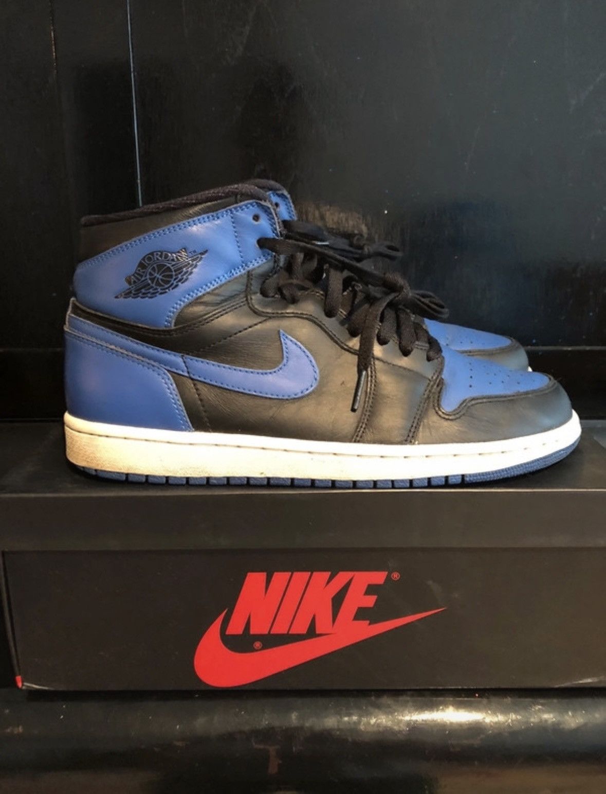 image of Jordan Nike Jordan 1 Royal Blue Size 8.5 Shoes, Men's