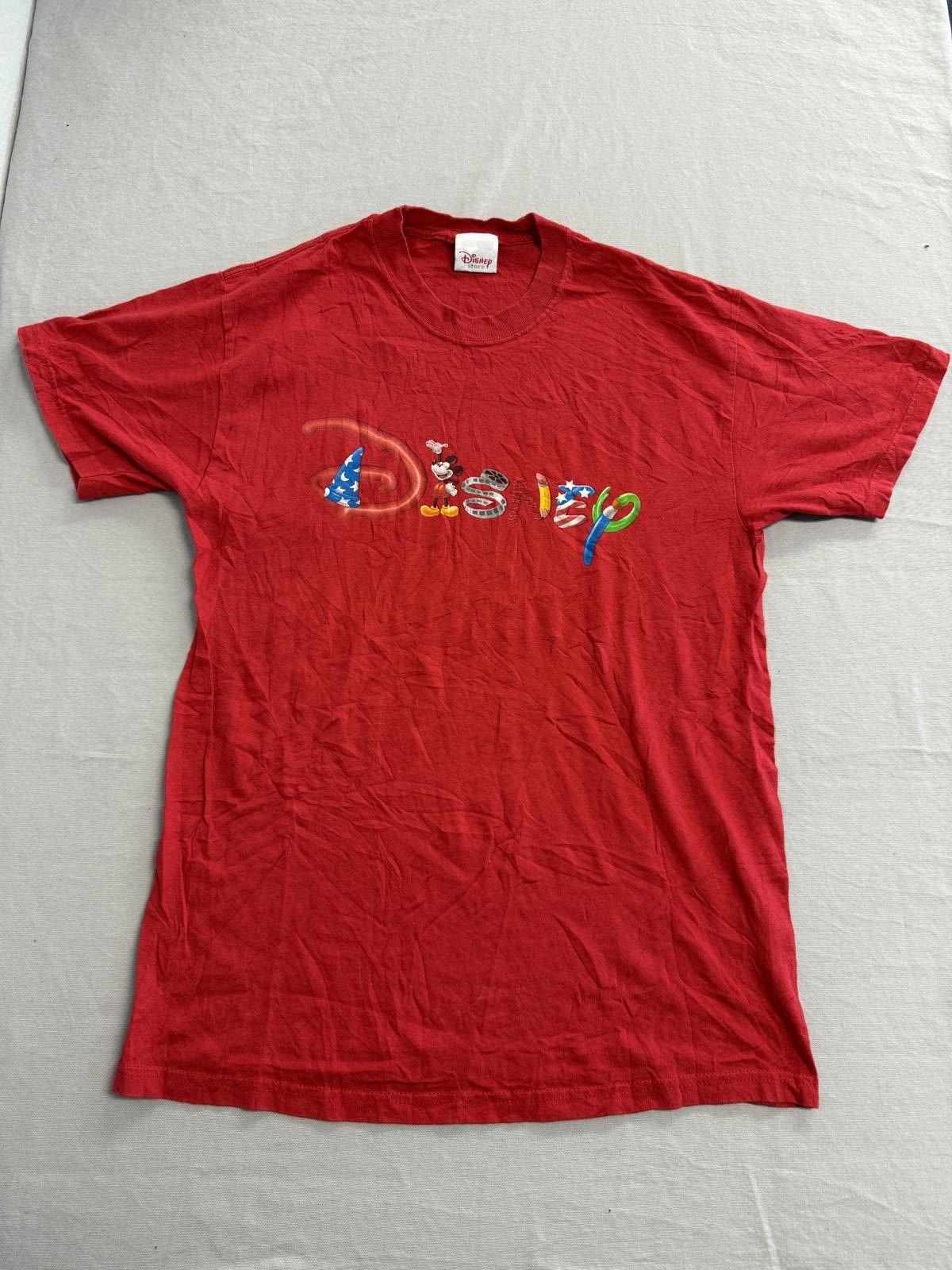 Disney Vintage Disney Spellout T-shirt Fantasia Hat Movie Film - M Size US M / EU 48-50 / 2 - 2 Thumbnail