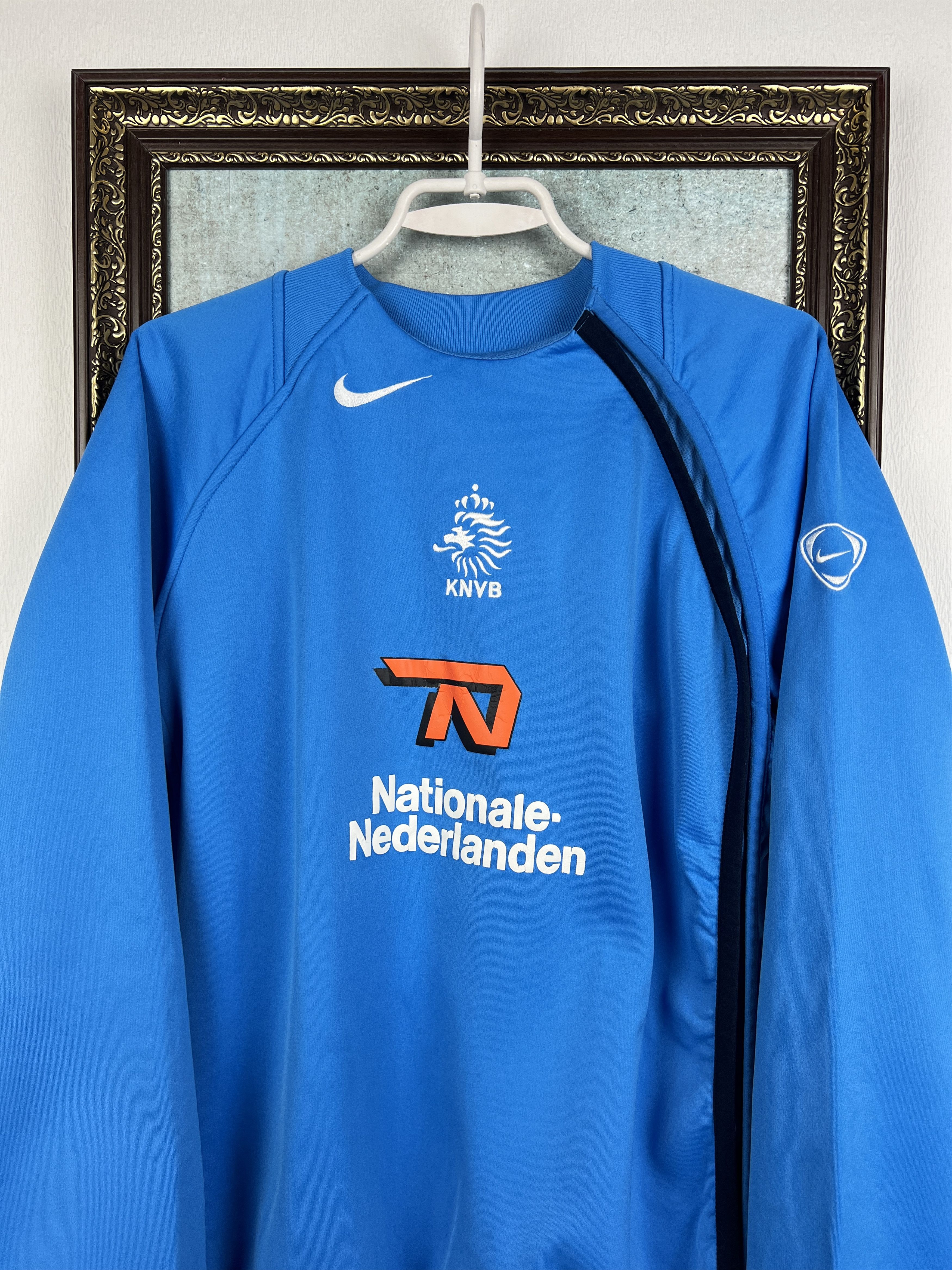 Nike Netherlands Holland Football Sweatshirt Crewneck Track Top Size US M / EU 48-50 / 2 - 2 Thumbnail