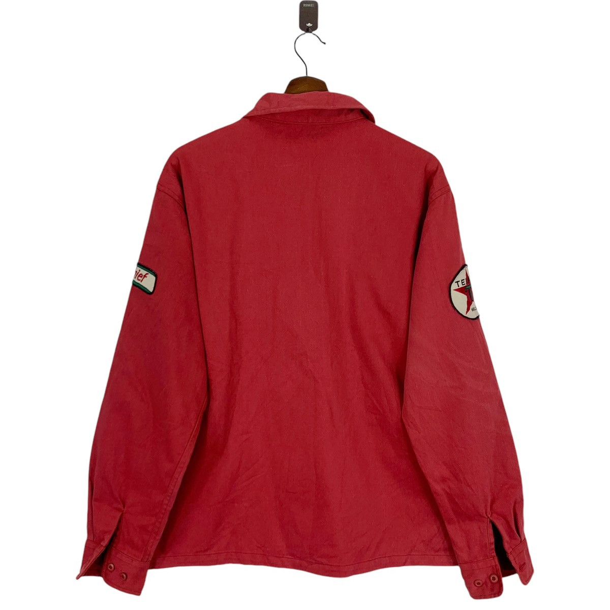 Vintage VINTAGE TEXACO BRAND OIL STAFF WORKER JACKET Size US L / EU 52-54 / 3 - 8 Thumbnail