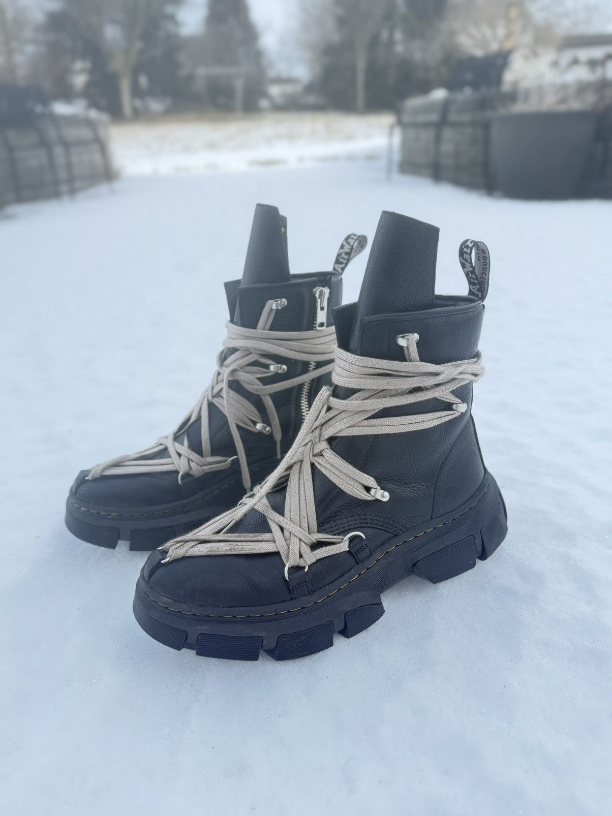 Rick Owens Dr. Martens 1460 DMXL Mega Lace Boot