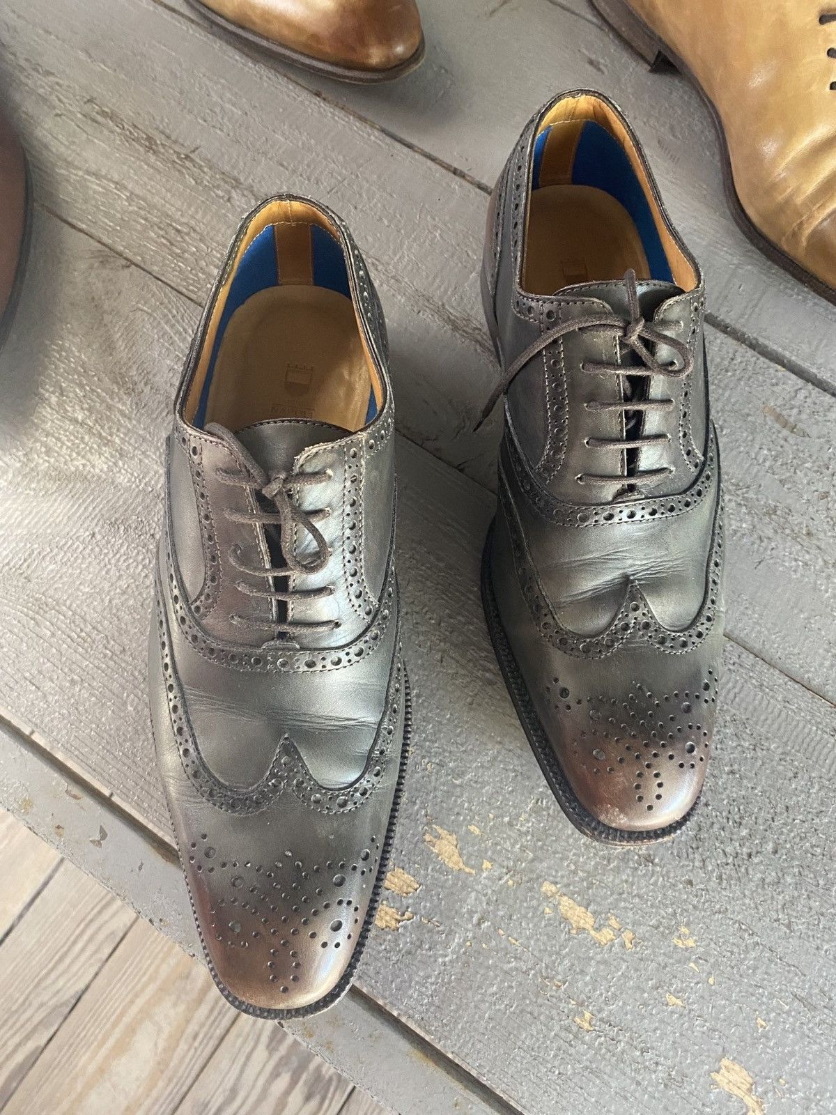 Ermenegildo Zegna Ermenegildo Zegna Napoli Couture Shoes Size US 8.5 / EU 41-42 - 3 Thumbnail