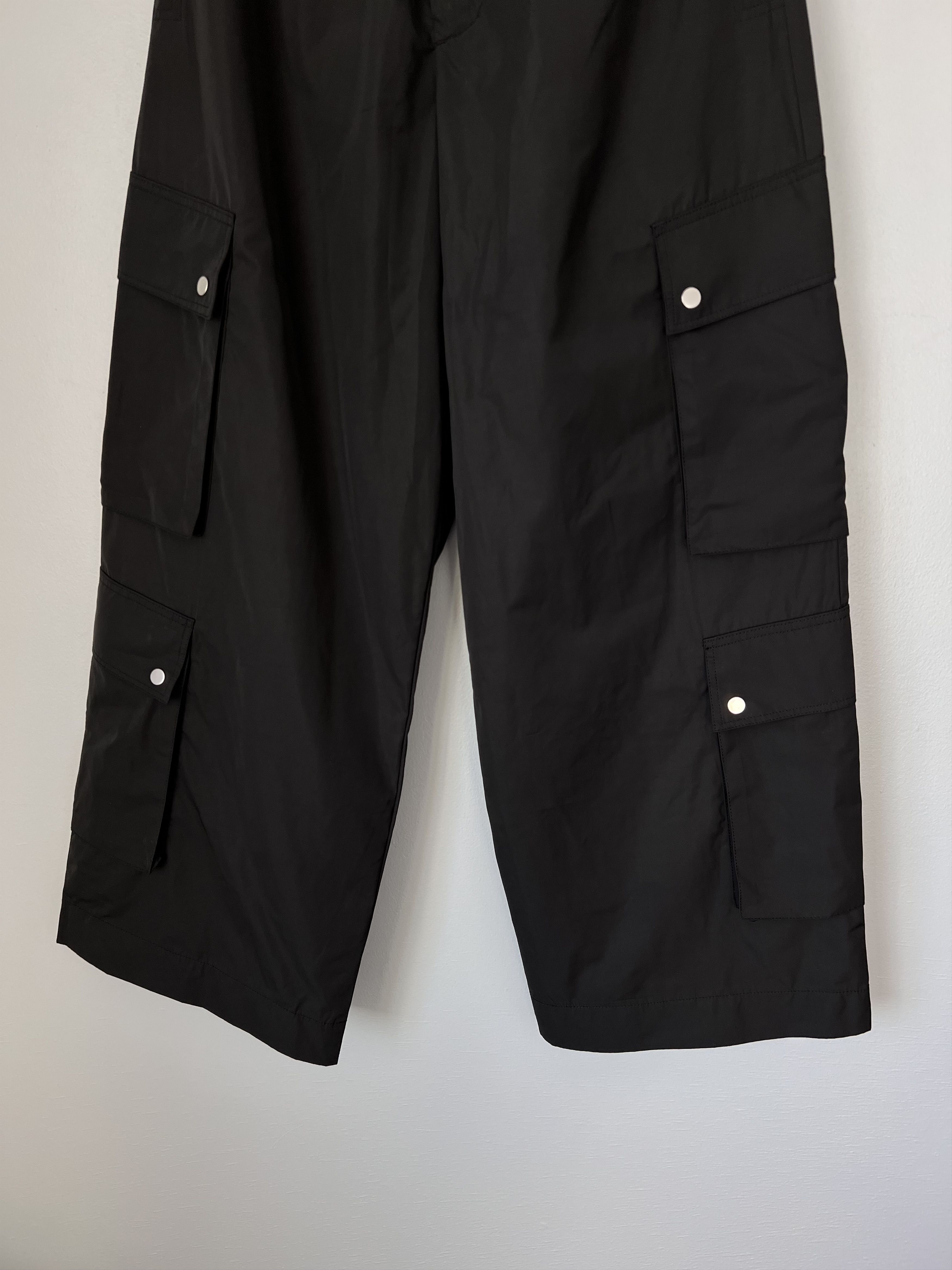 FFFPOSTALSERVICE FFFPOSTALSERVICE Multi Snap Cargo Pants in Black Size US 32 / EU 48 - 3 Thumbnail