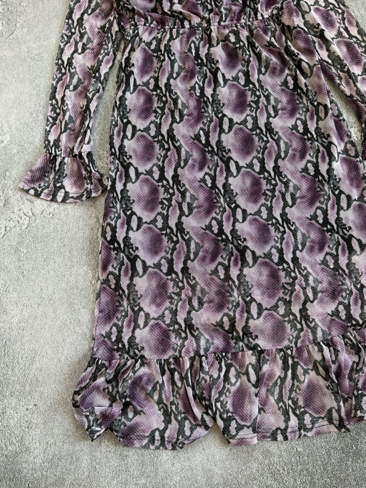 Designer × Japanese Brand × Vintage Mesh dress XS style like Save The Queen / Jean Paul Gaultier Size XS / US 0-2 / IT 36-38 - 15 Thumbnail