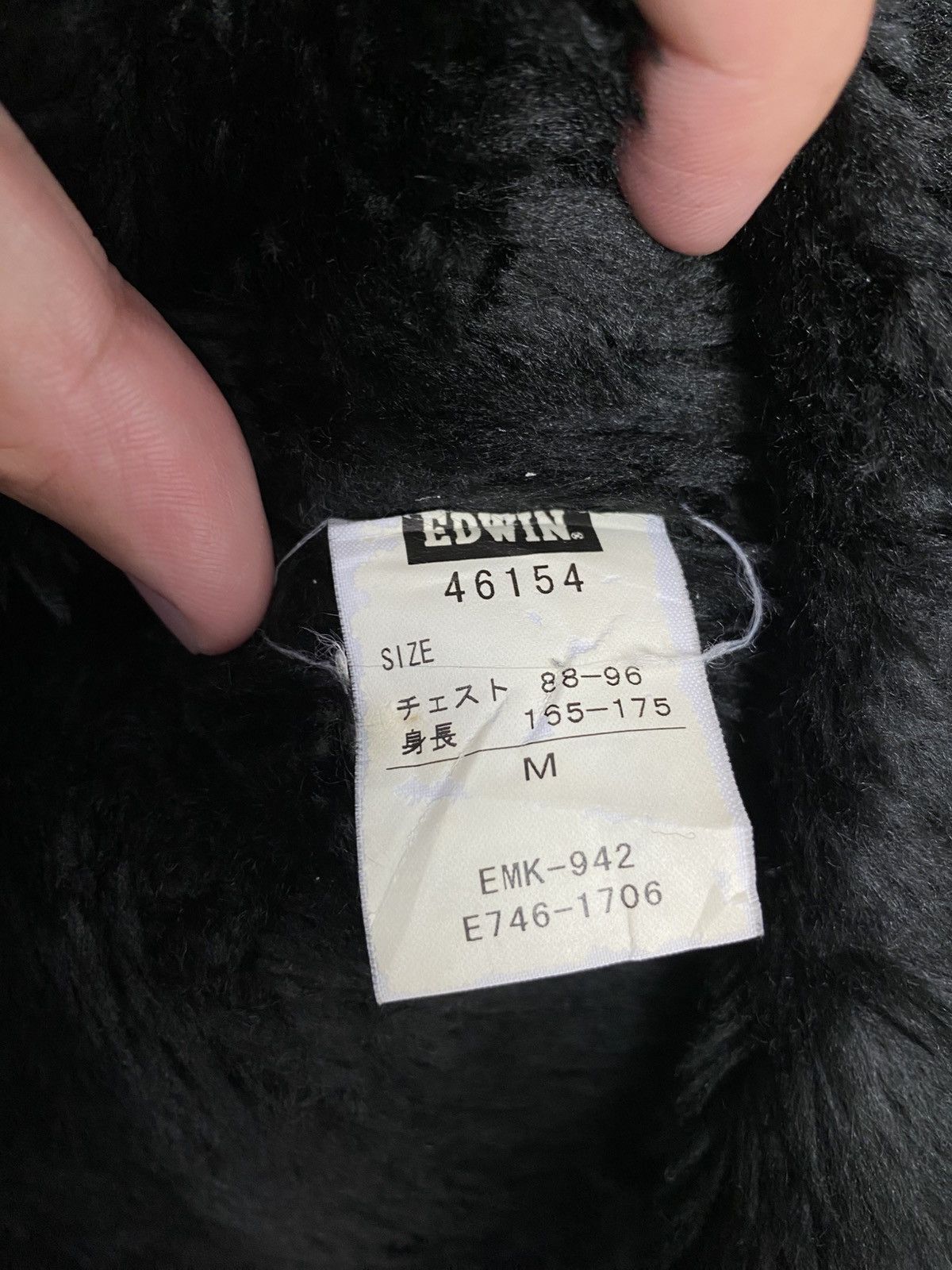 Edwin Rare‼️Edwin Faux Shearling Jacket Size US S / EU 44-46 / 1 - 7 Thumbnail