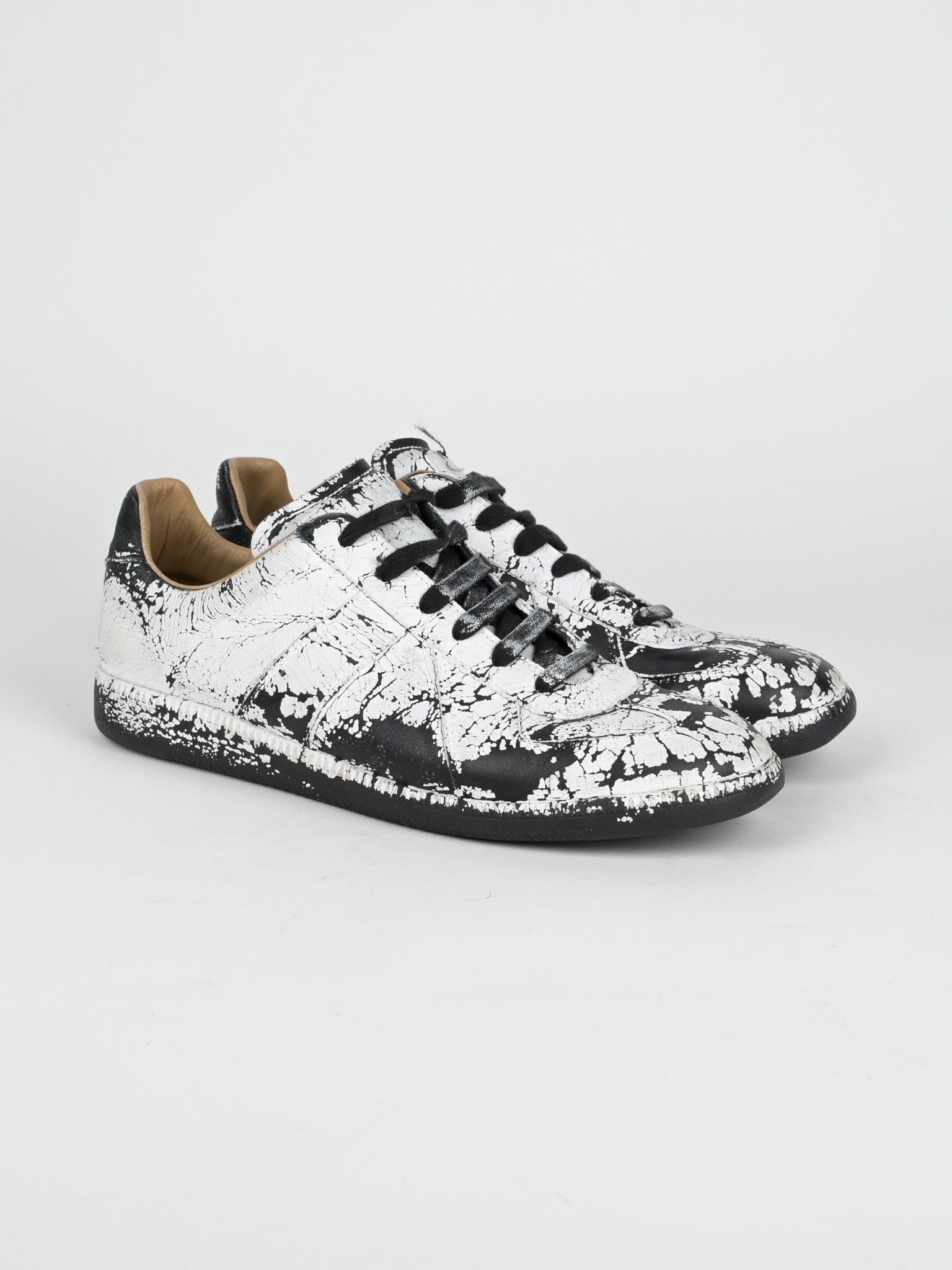 Maison Margiela 'Graffiti' Replica GAT Sneakers | Grailed