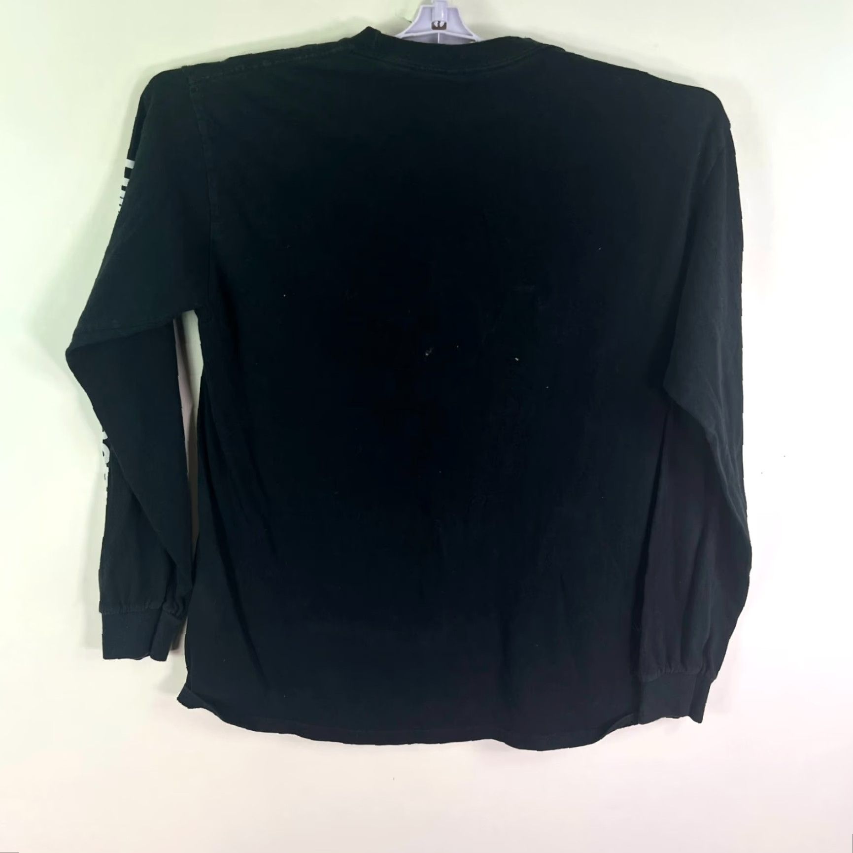 Vintage Hauntless Anime Say Goodbye Long Sleeve T-Shirt Adult M Black Crew Neck Graphic Print Logo Regular Men Size US M / EU 48-50 / 2 - 3 Thumbnail