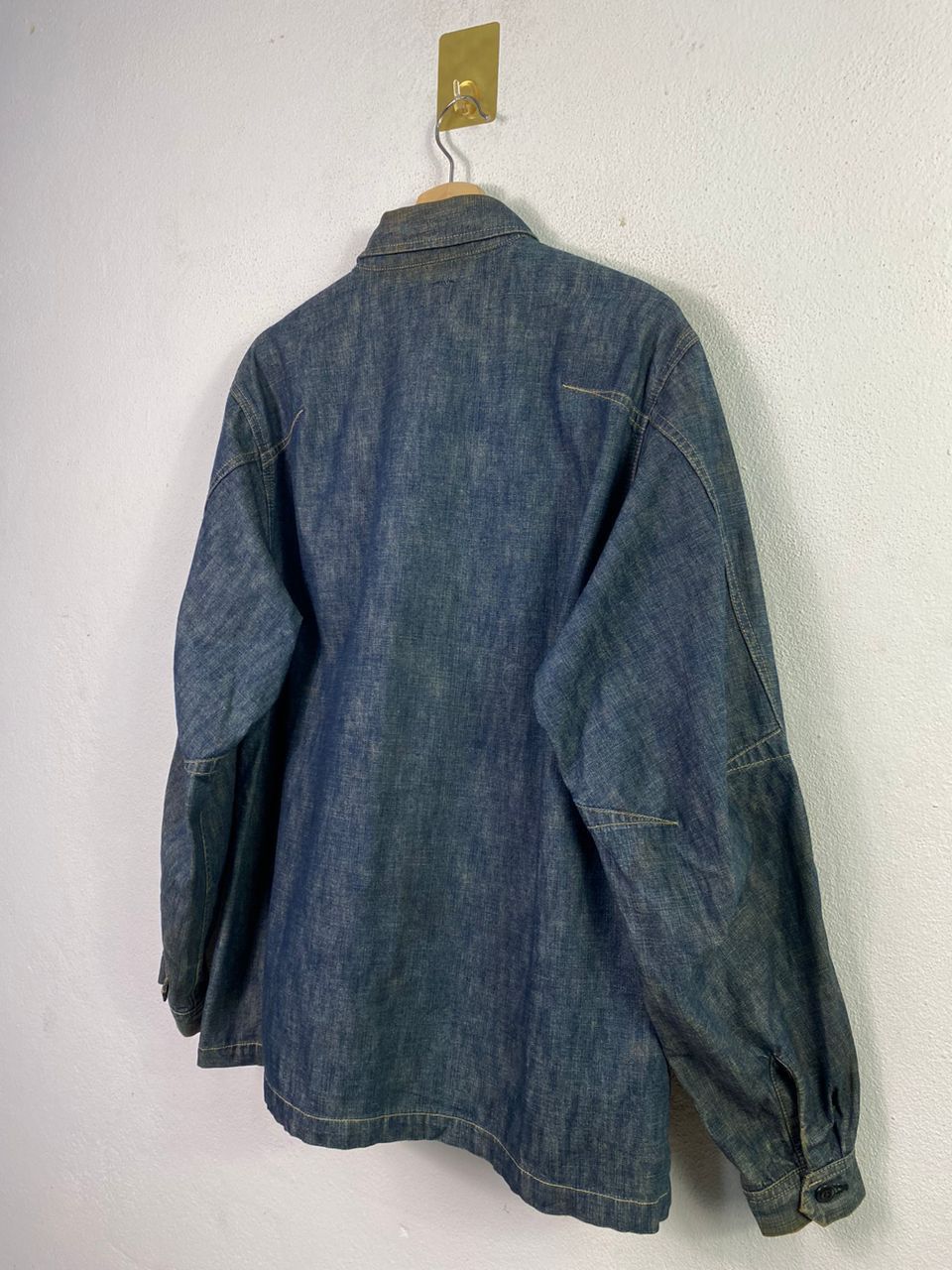 Chevignon × Vintage Chevignon Denim Shirt Single Pocket Size US M / EU 48-50 / 2 - 4 Thumbnail
