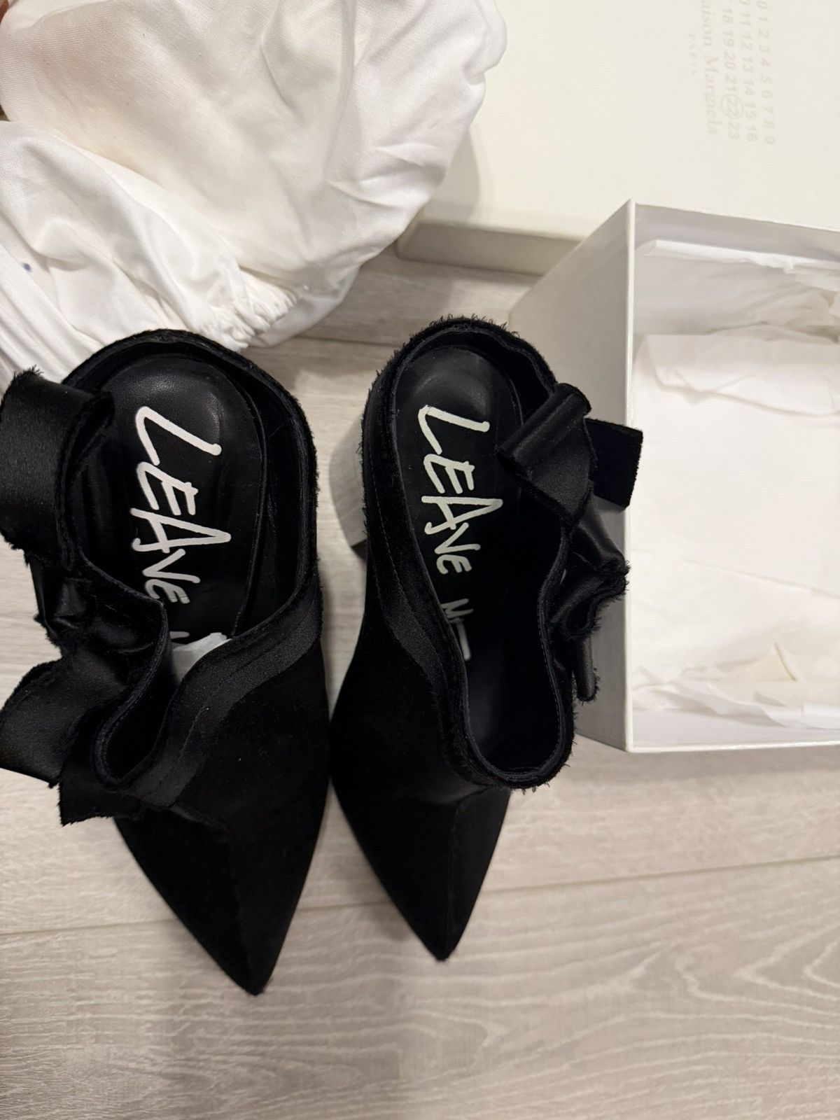 Maison Margiela Margiela “Leave Me” Wedged Heels Size US 8 / IT 38 - 10 Thumbnail