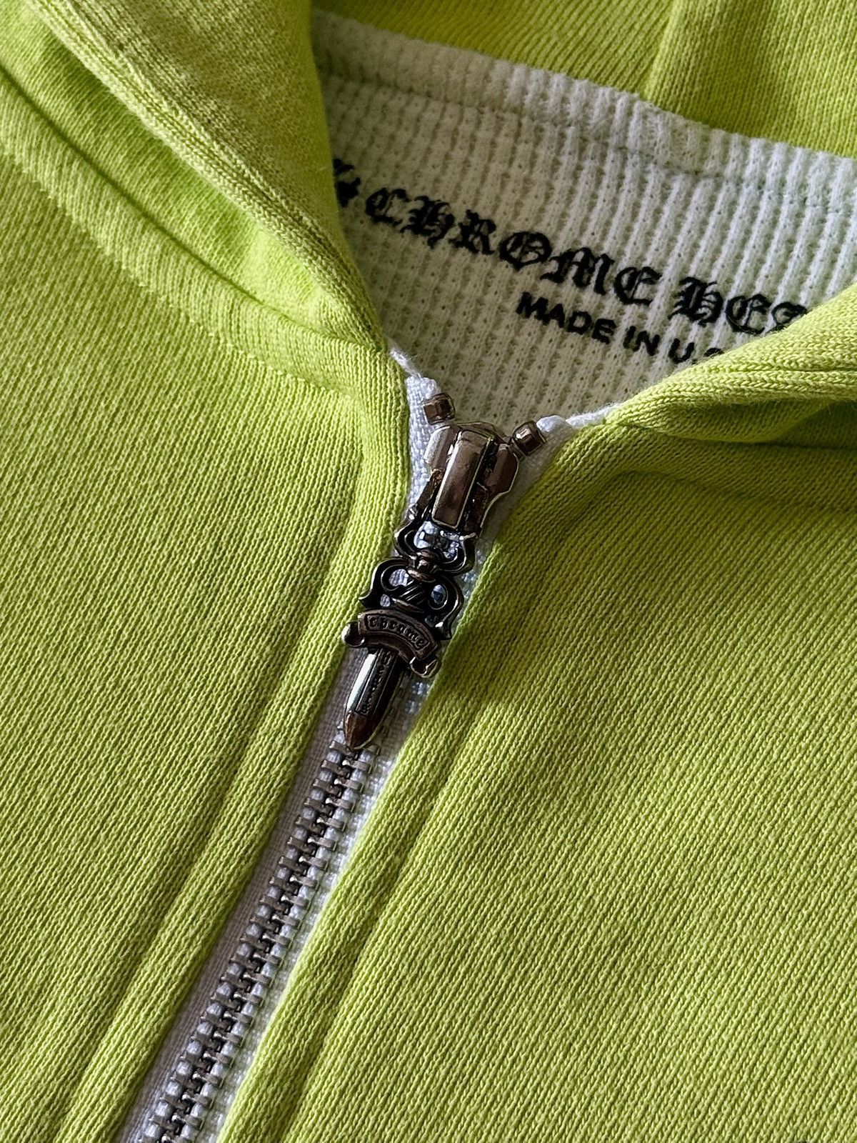 Chrome Hearts Chrome Hearts - Matty Boy - Thermal Zip - Link Hoodie Size US XL / EU 56 / 4 - 3 Thumbnail