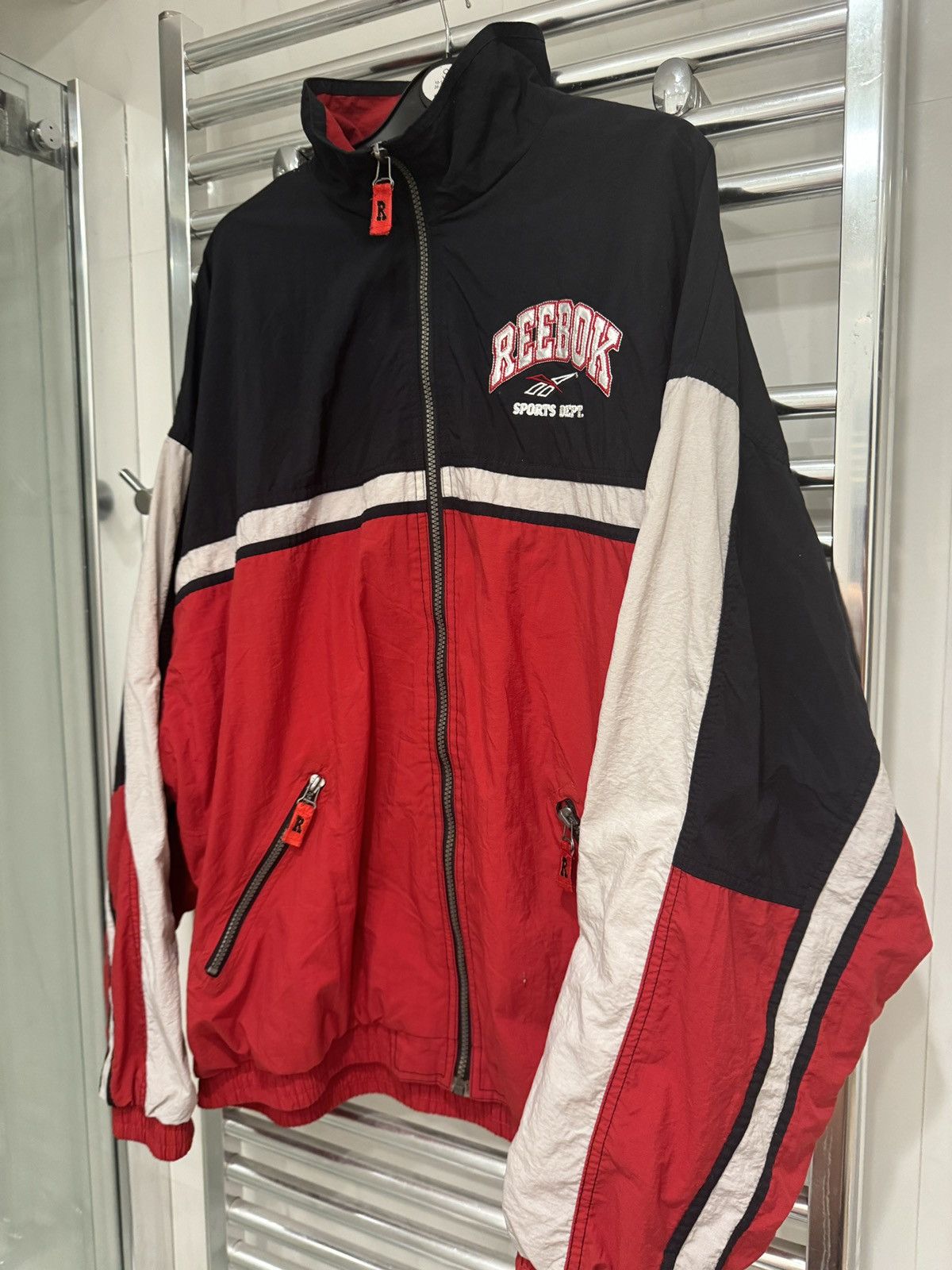 Reebok Reebok Dept Vintage jacket 90’s XL Size US XL / EU 56 / 4 - 4 Thumbnail
